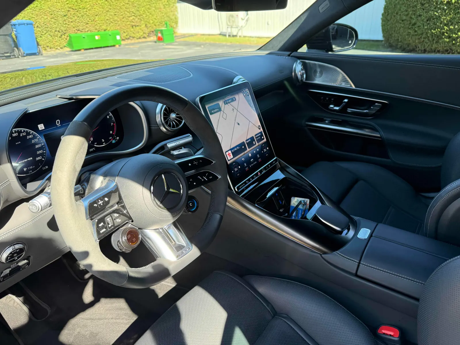 Interior driver side