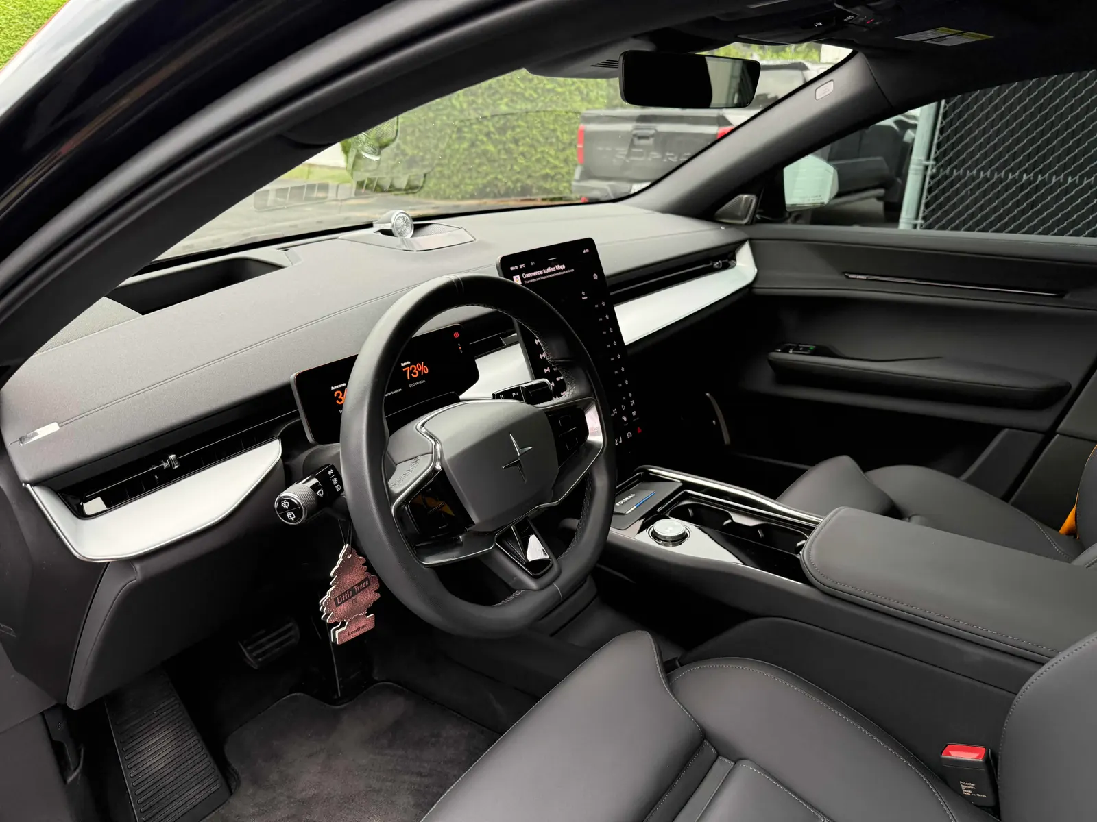 Interior driver side