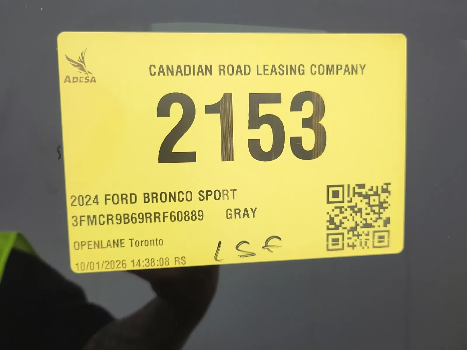 Inventory Label Photo