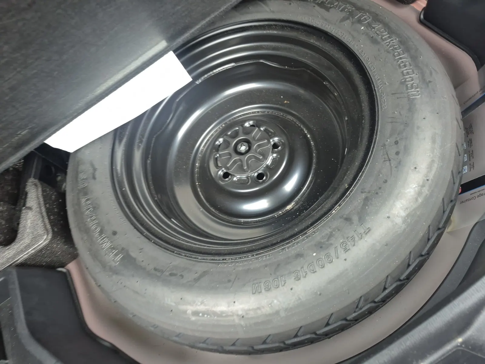 Spare Tire & Wheel Photo