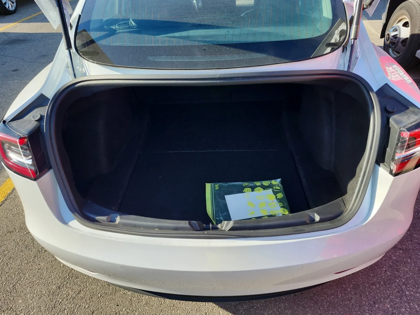 Cargo Area Photo