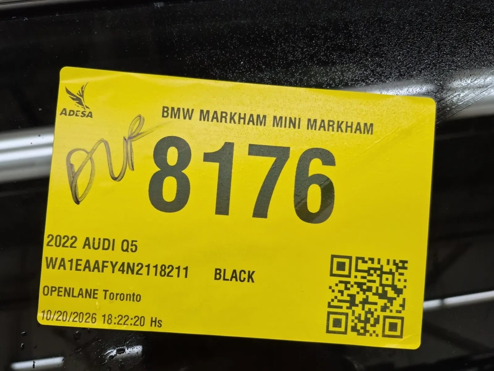 Inventory Label Photo