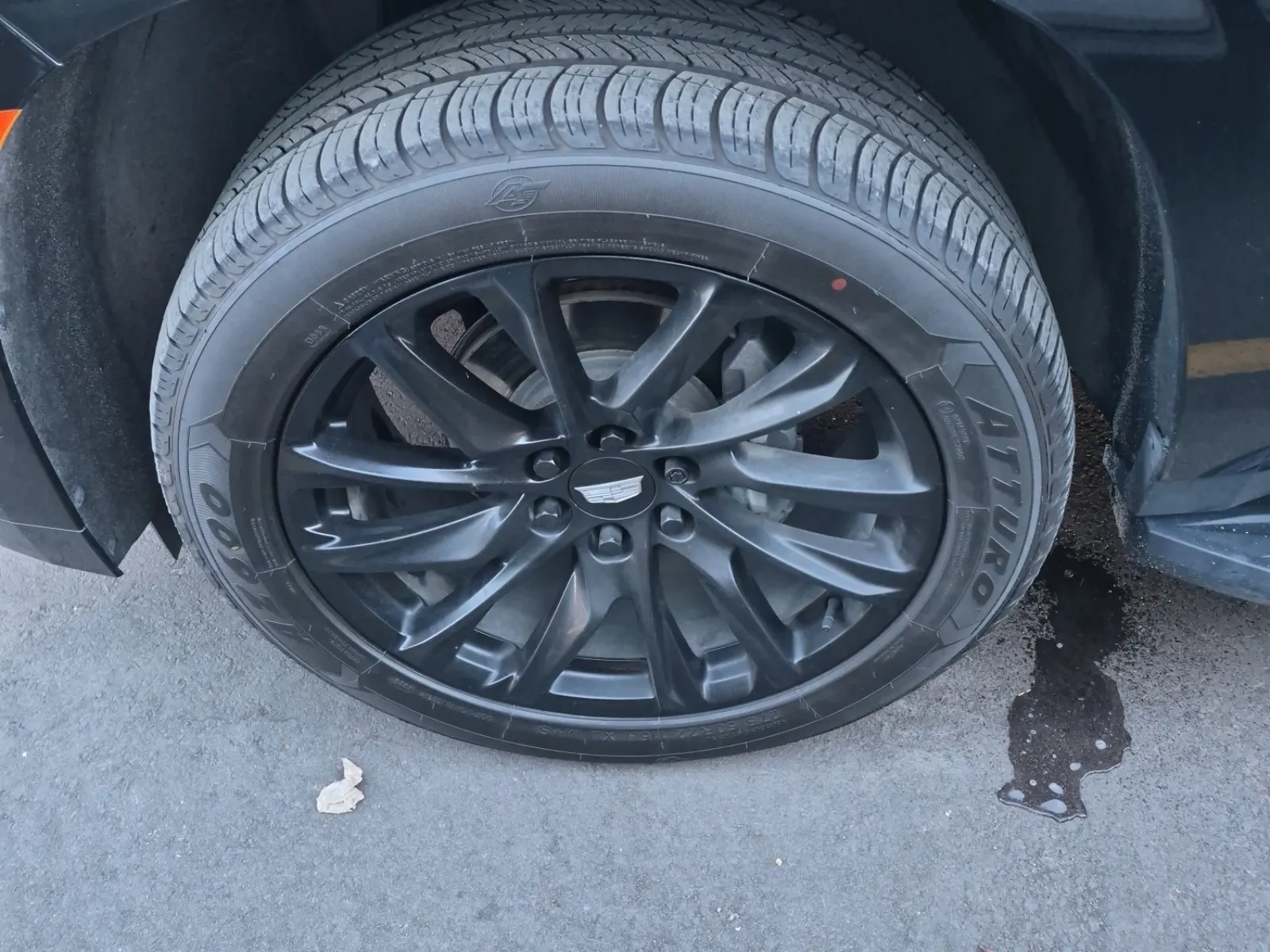 Front driver wheel/tire photo