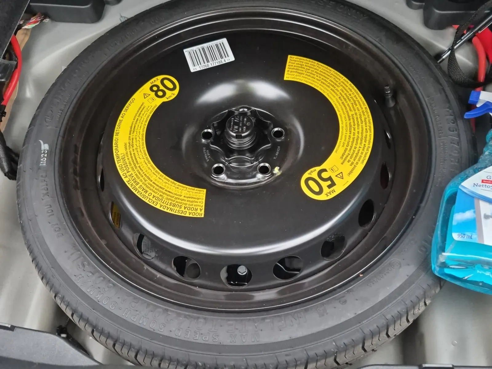 Spare Tire & Wheel Photo