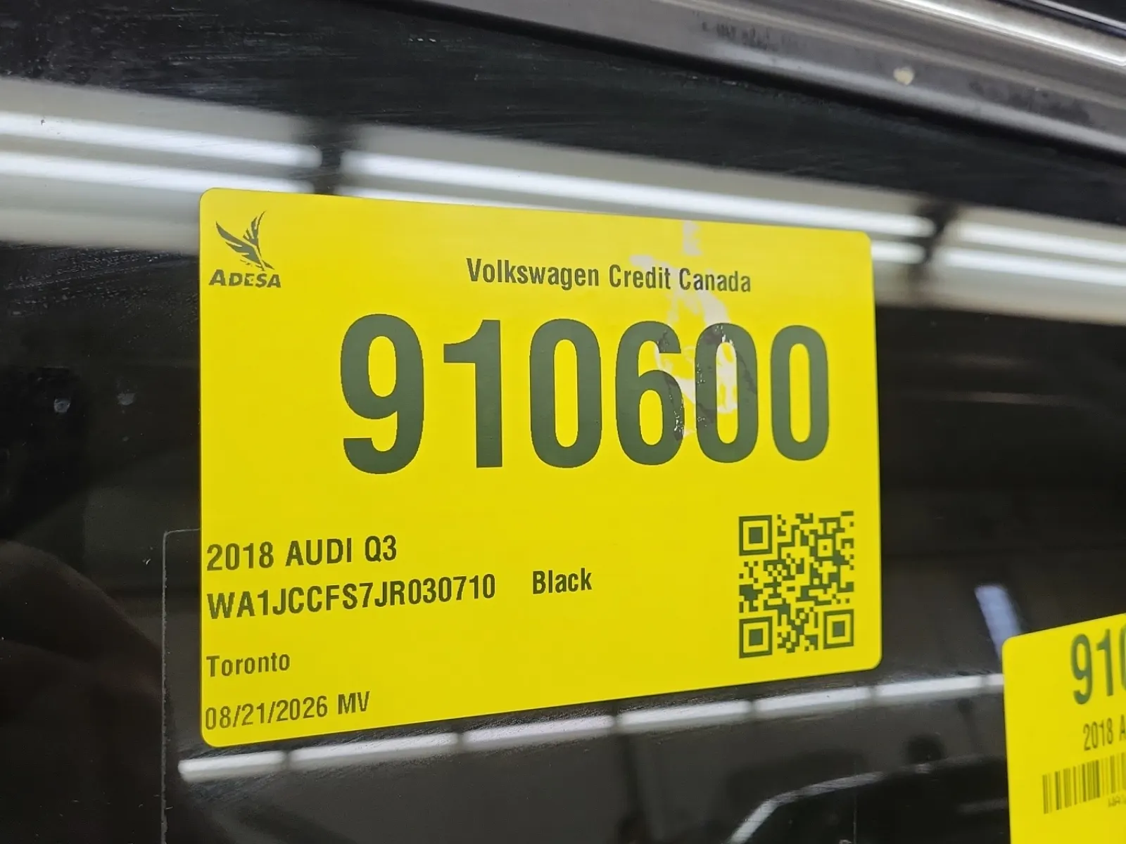 Inventory Label Photo
