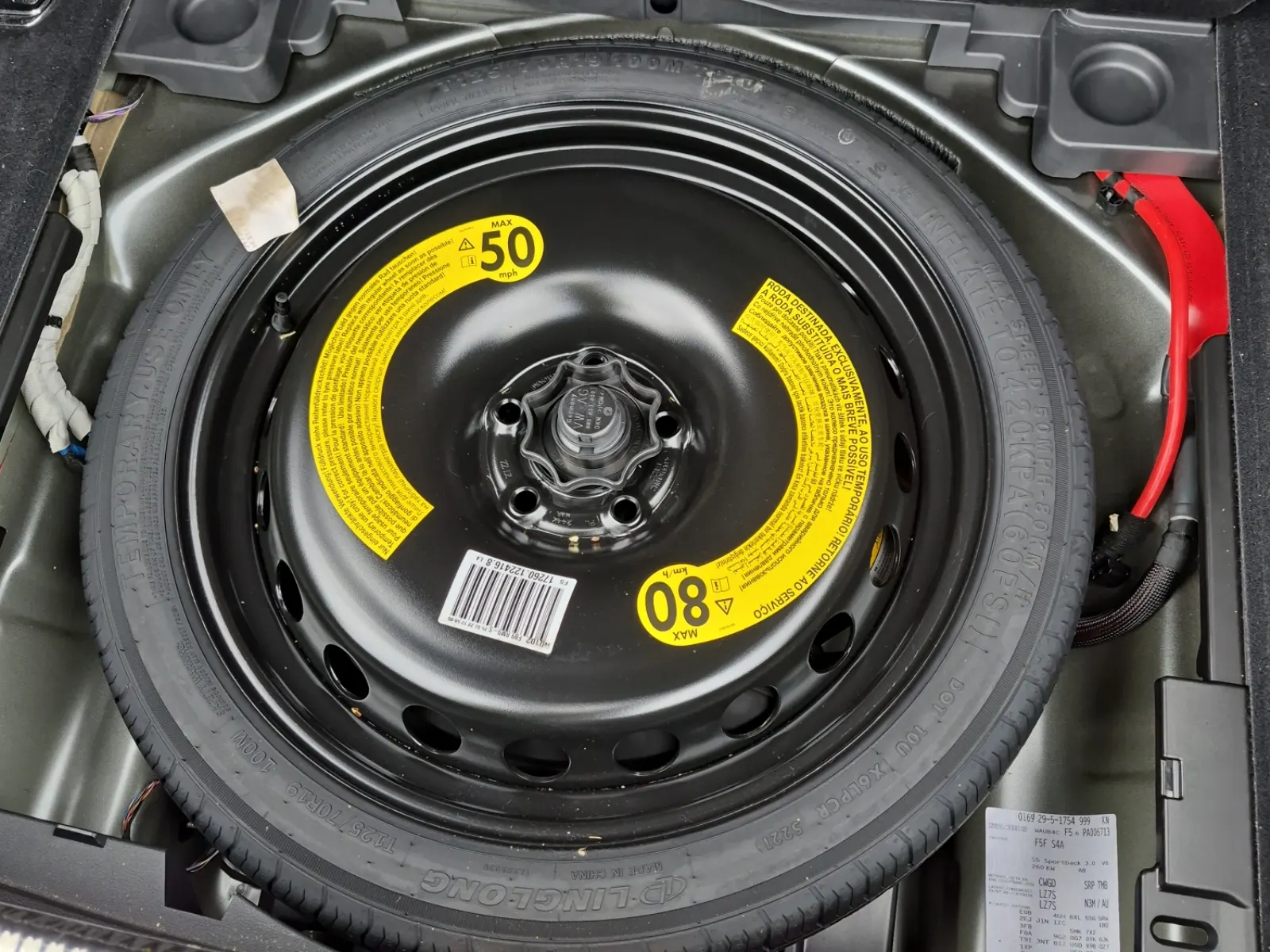 Spare Tire & Wheel Photo