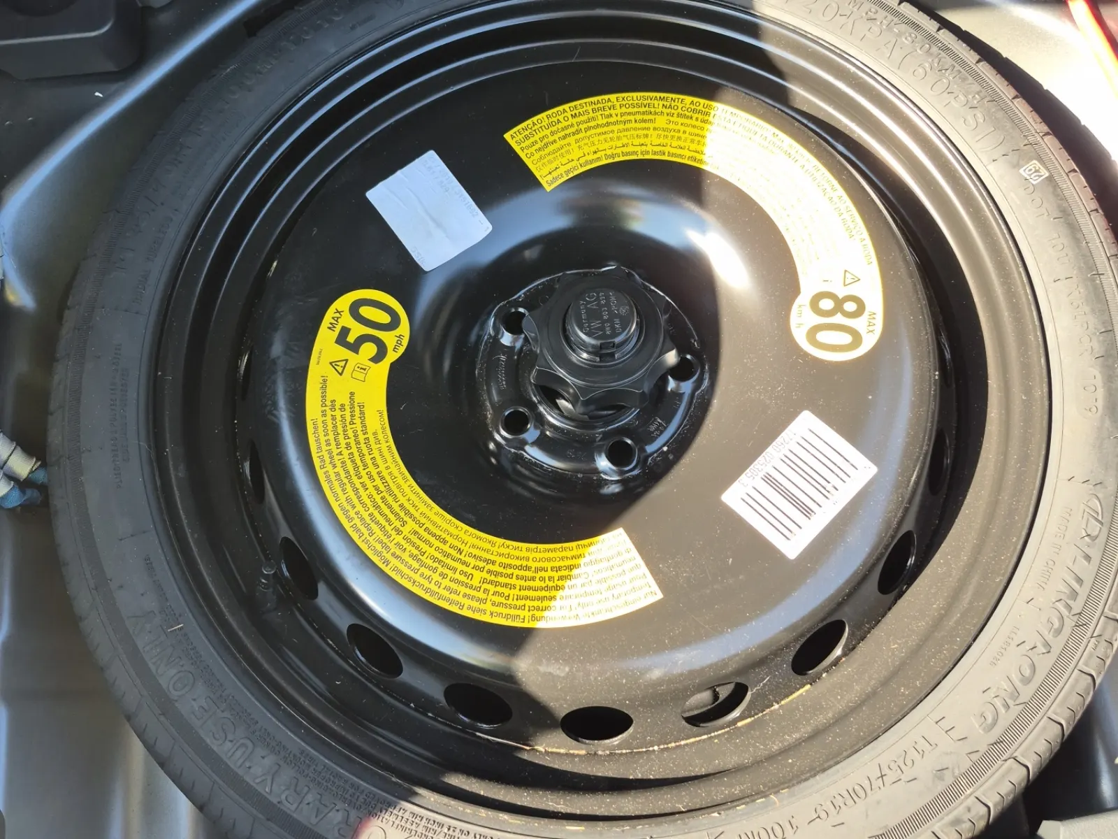 Spare Tire & Wheel Photo