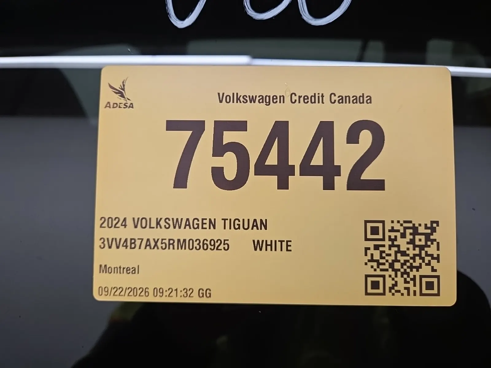 Inventory Label Photo
