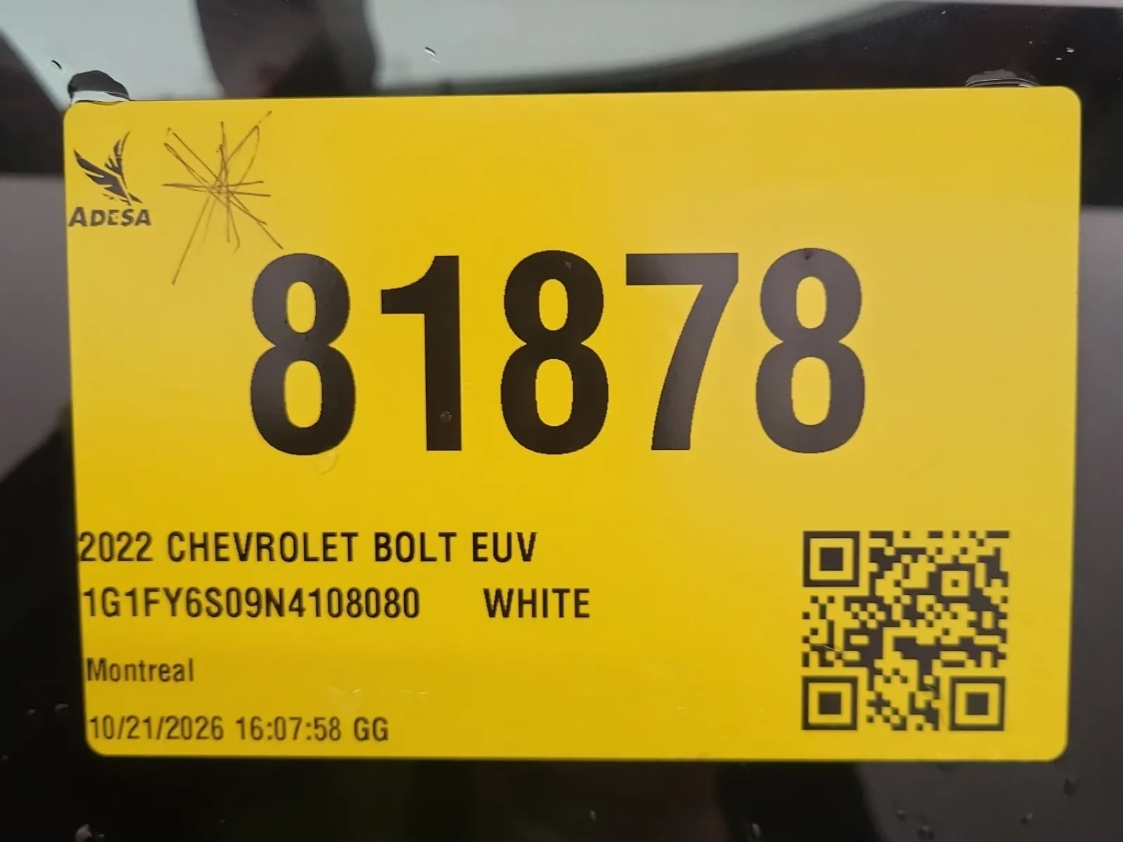 Inventory Label Photo