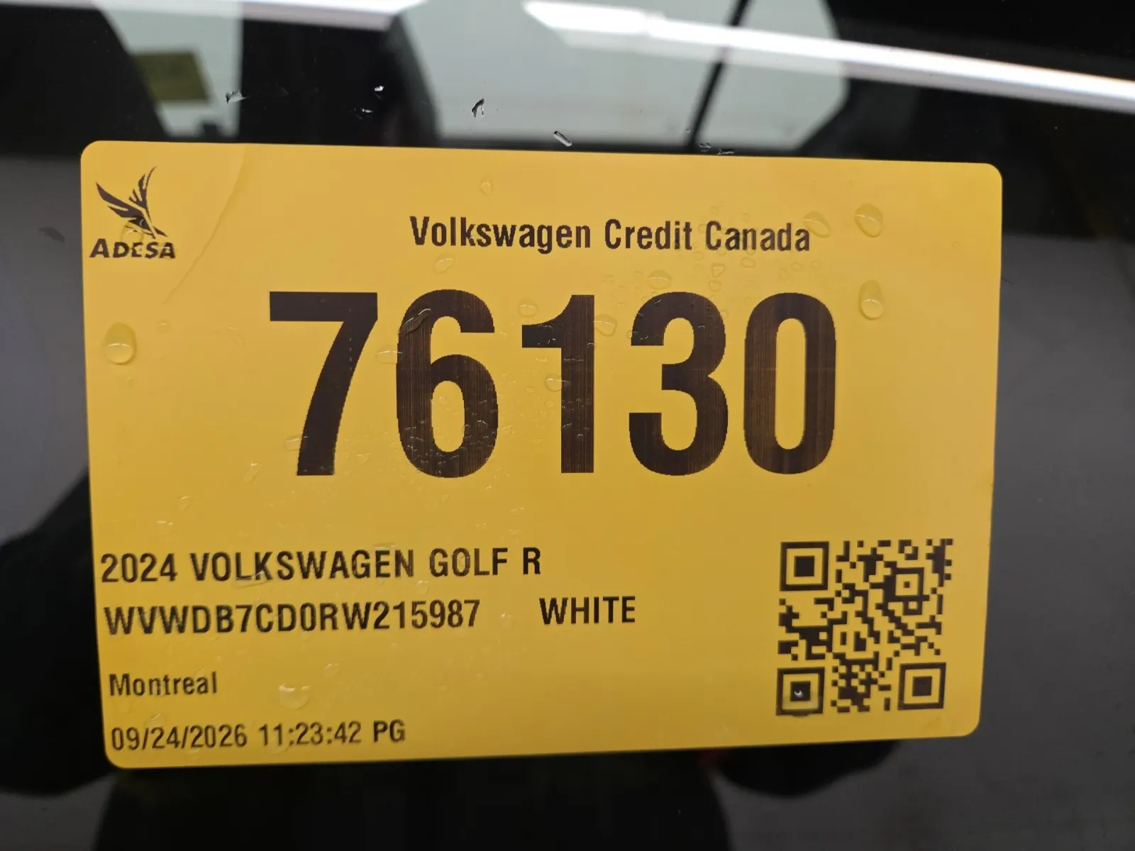 Inventory Label Photo