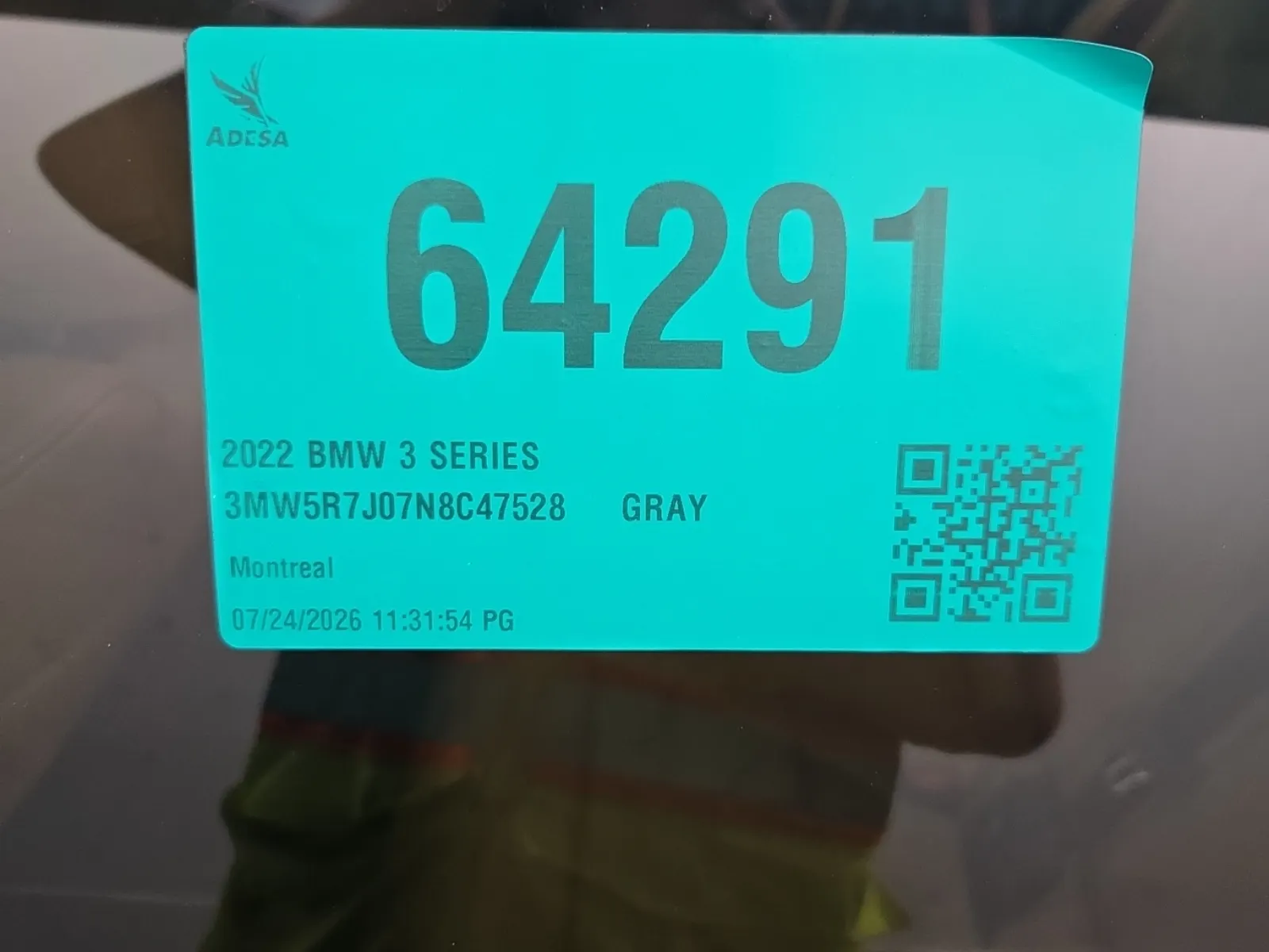 Inventory Label Photo