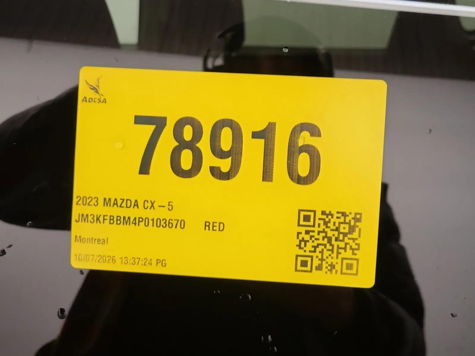 Inventory Label Photo