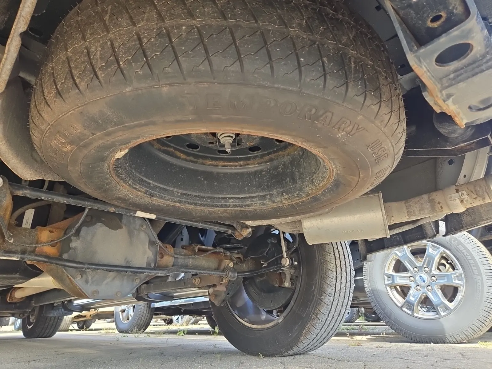 Spare Tire & Wheel Photo