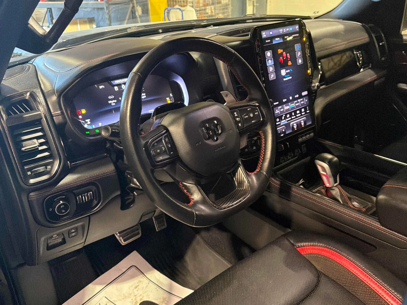 Interior driver side