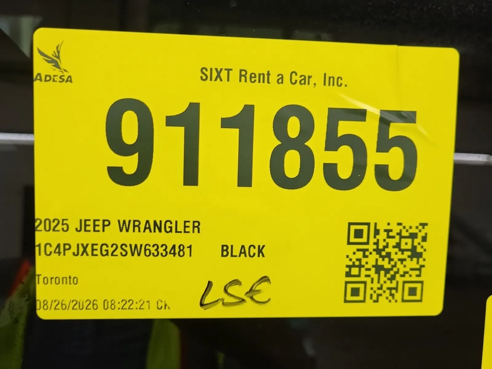 Inventory Label Photo