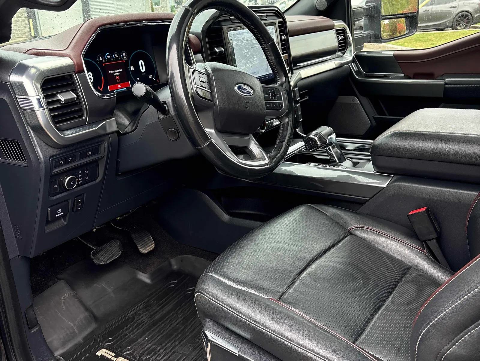 Interior driver side