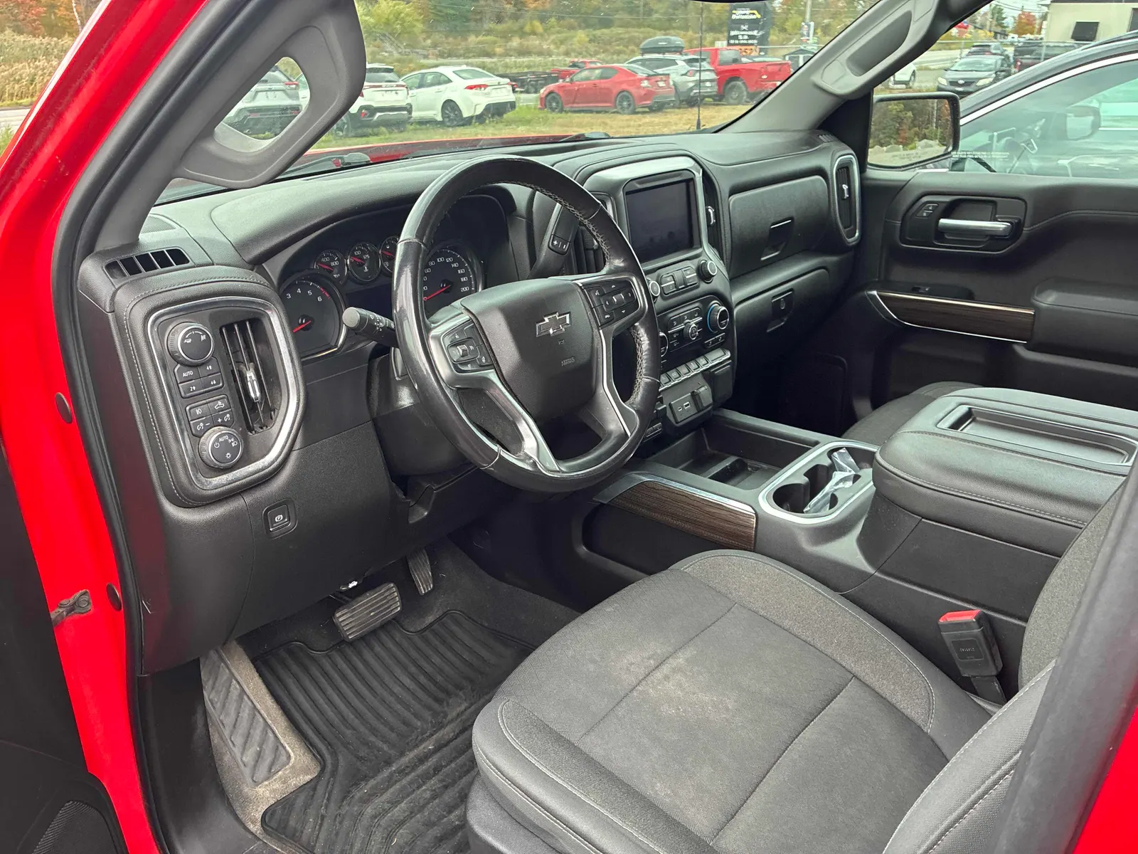 Interior driver side