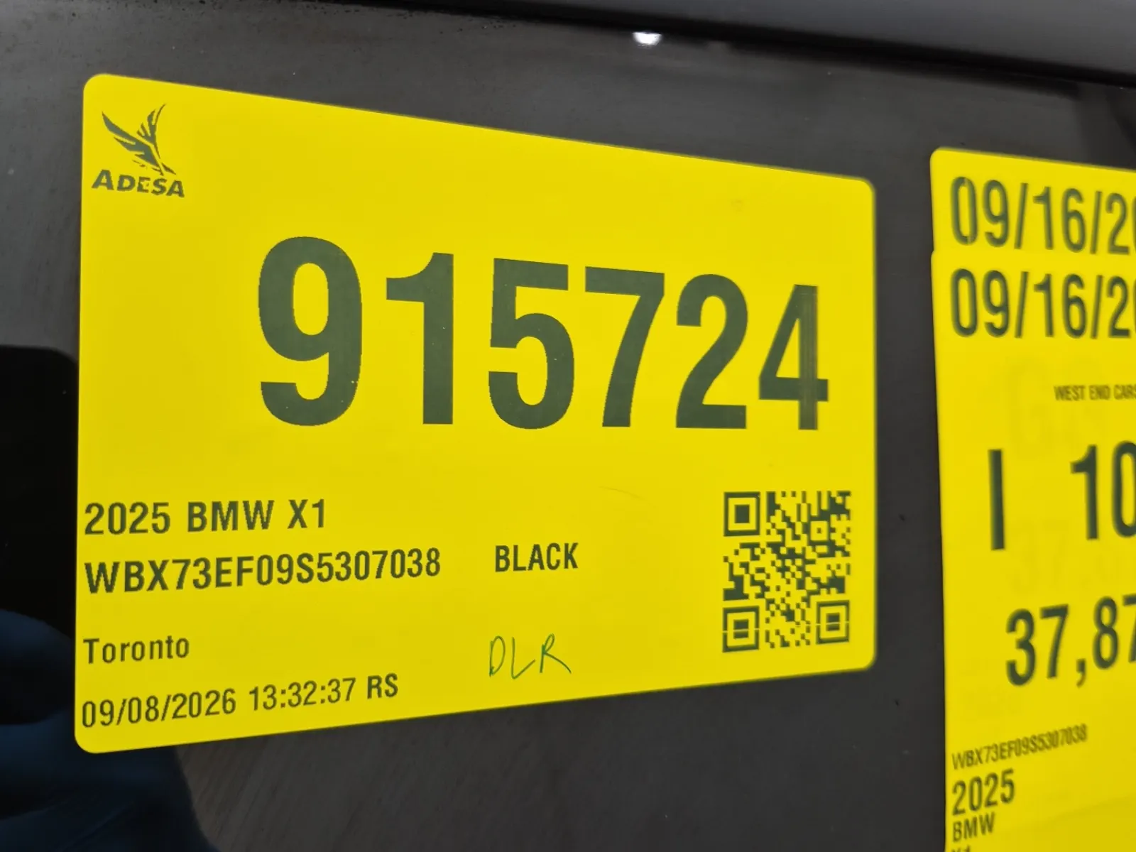 Inventory Label Photo