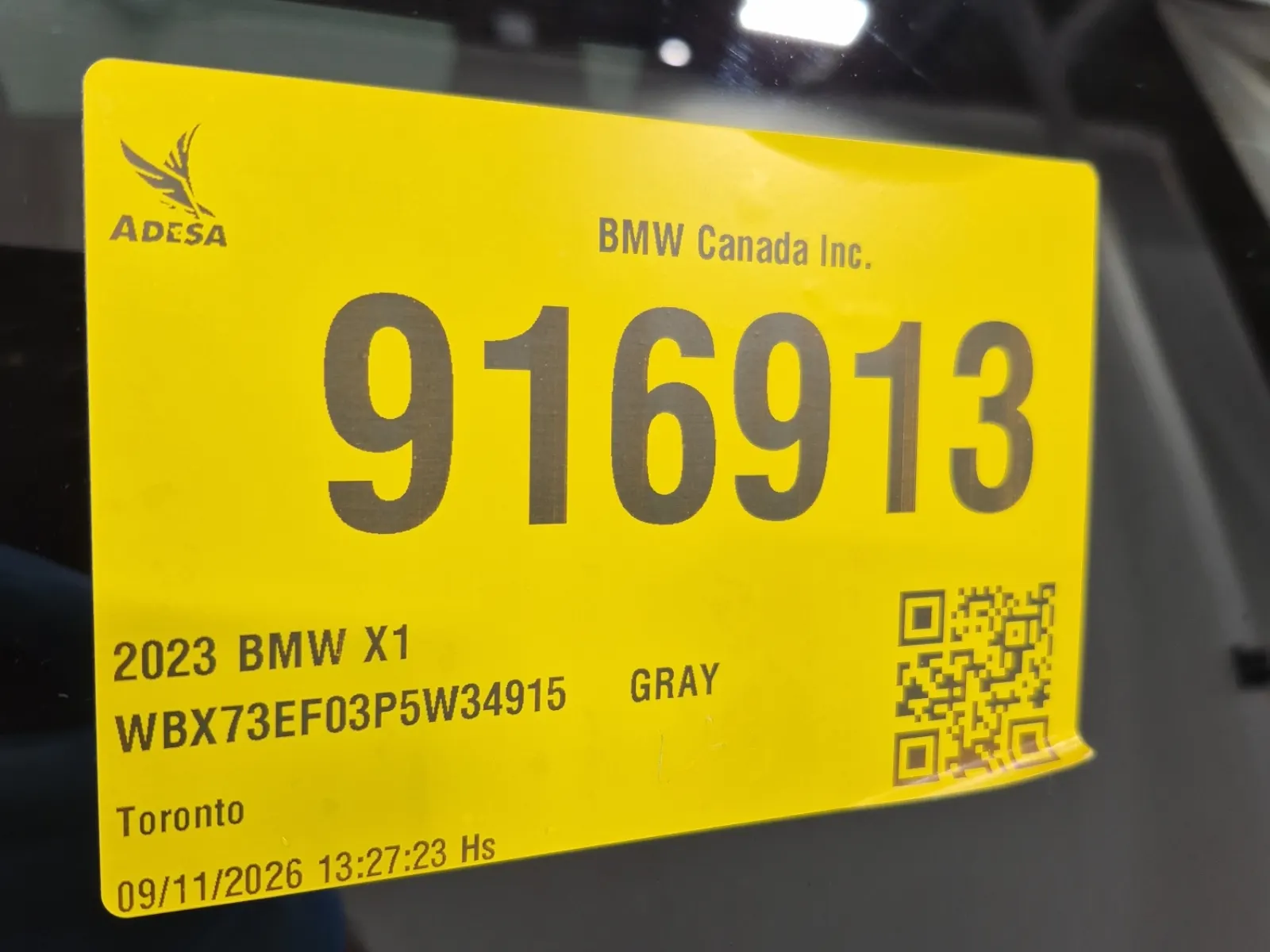 Inventory Label Photo