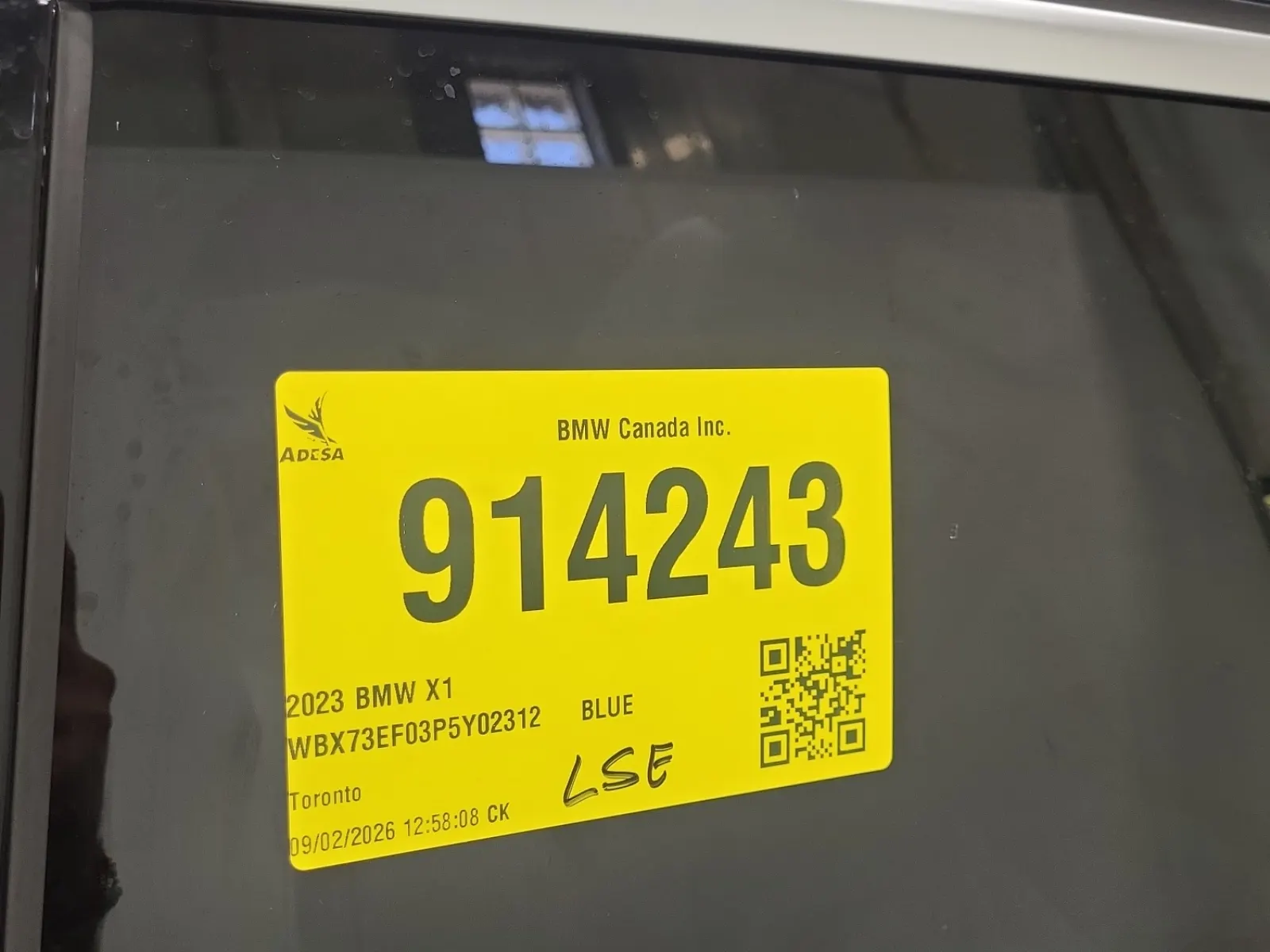 Inventory Label Photo
