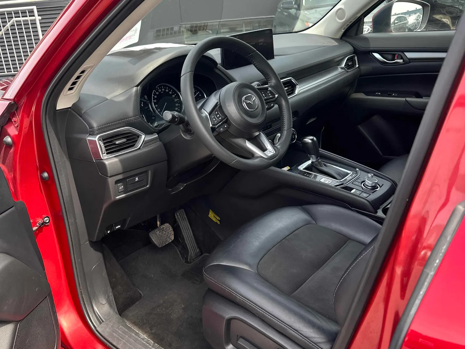 Interior driver side