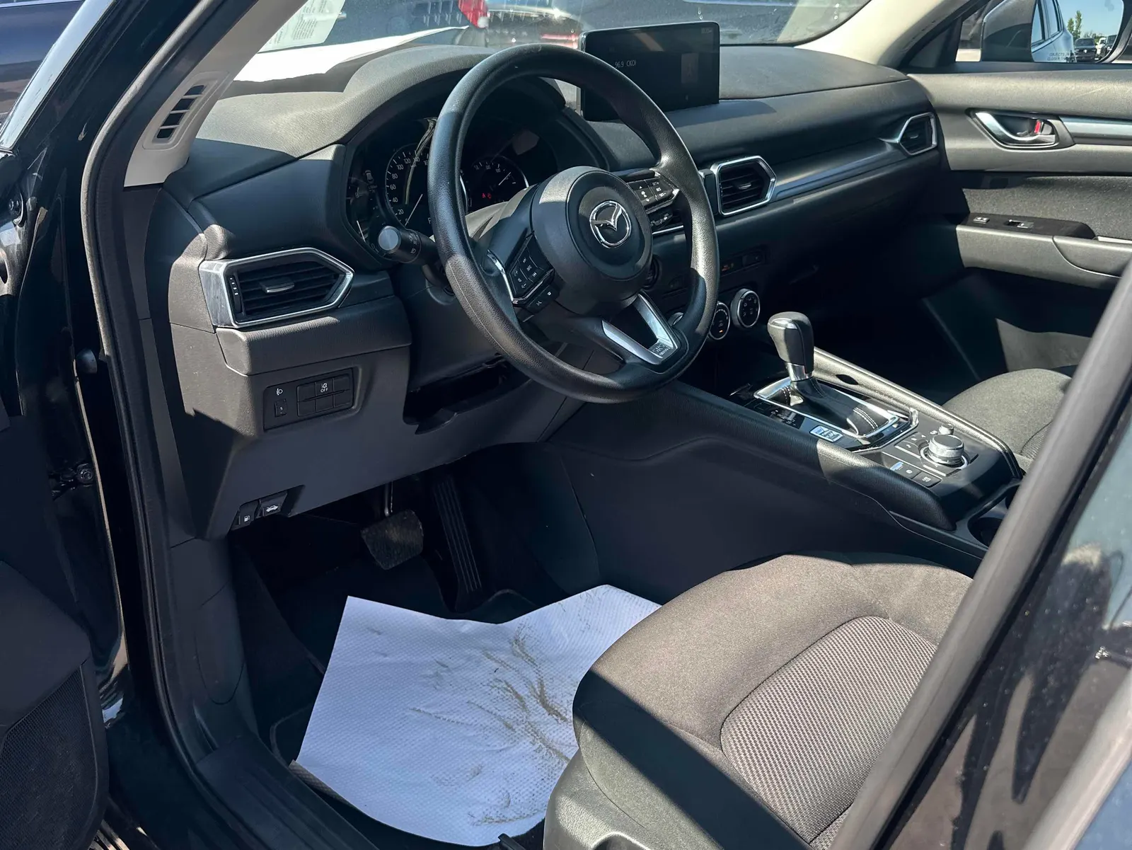 Interior driver side