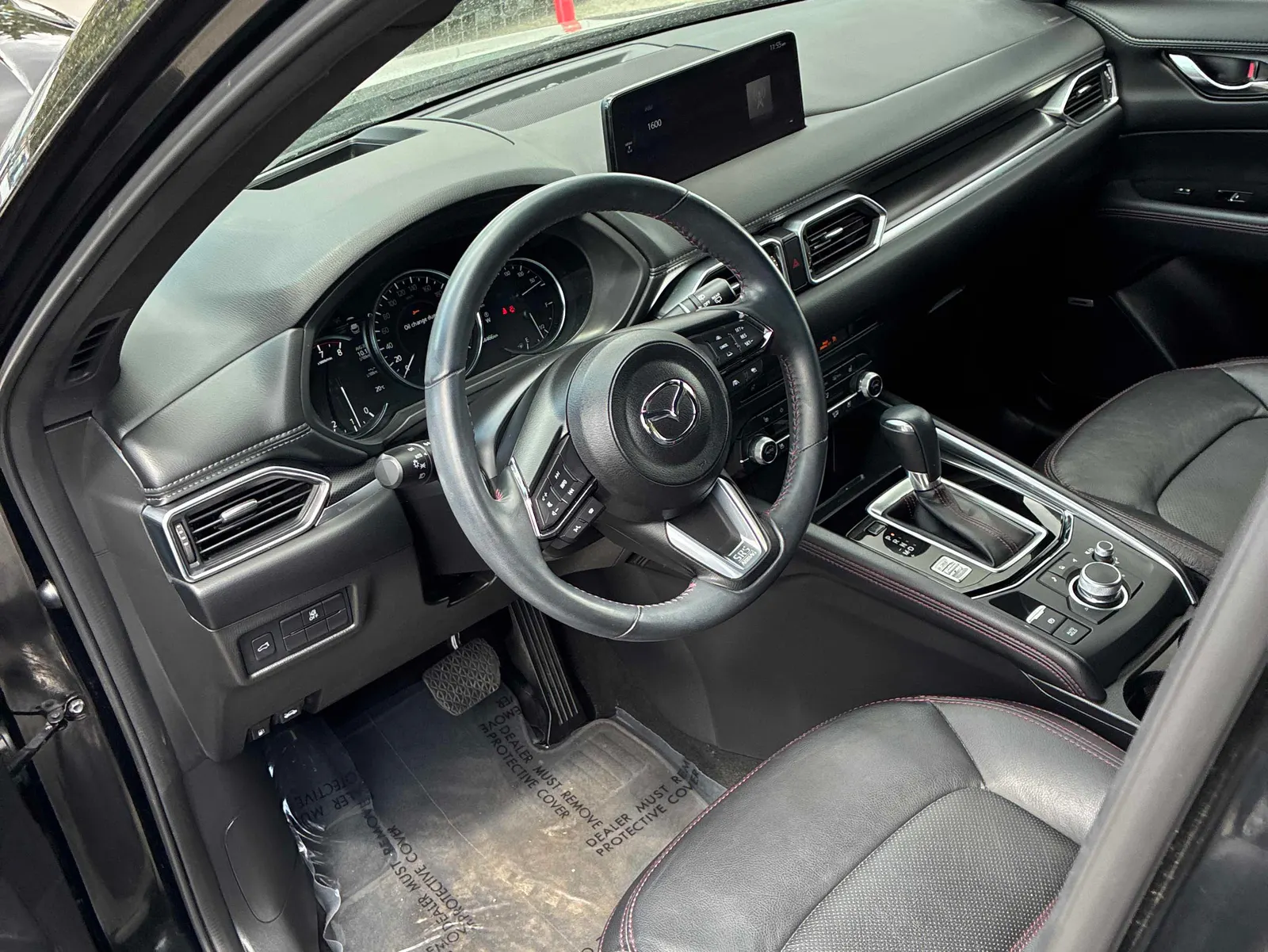Interior driver side