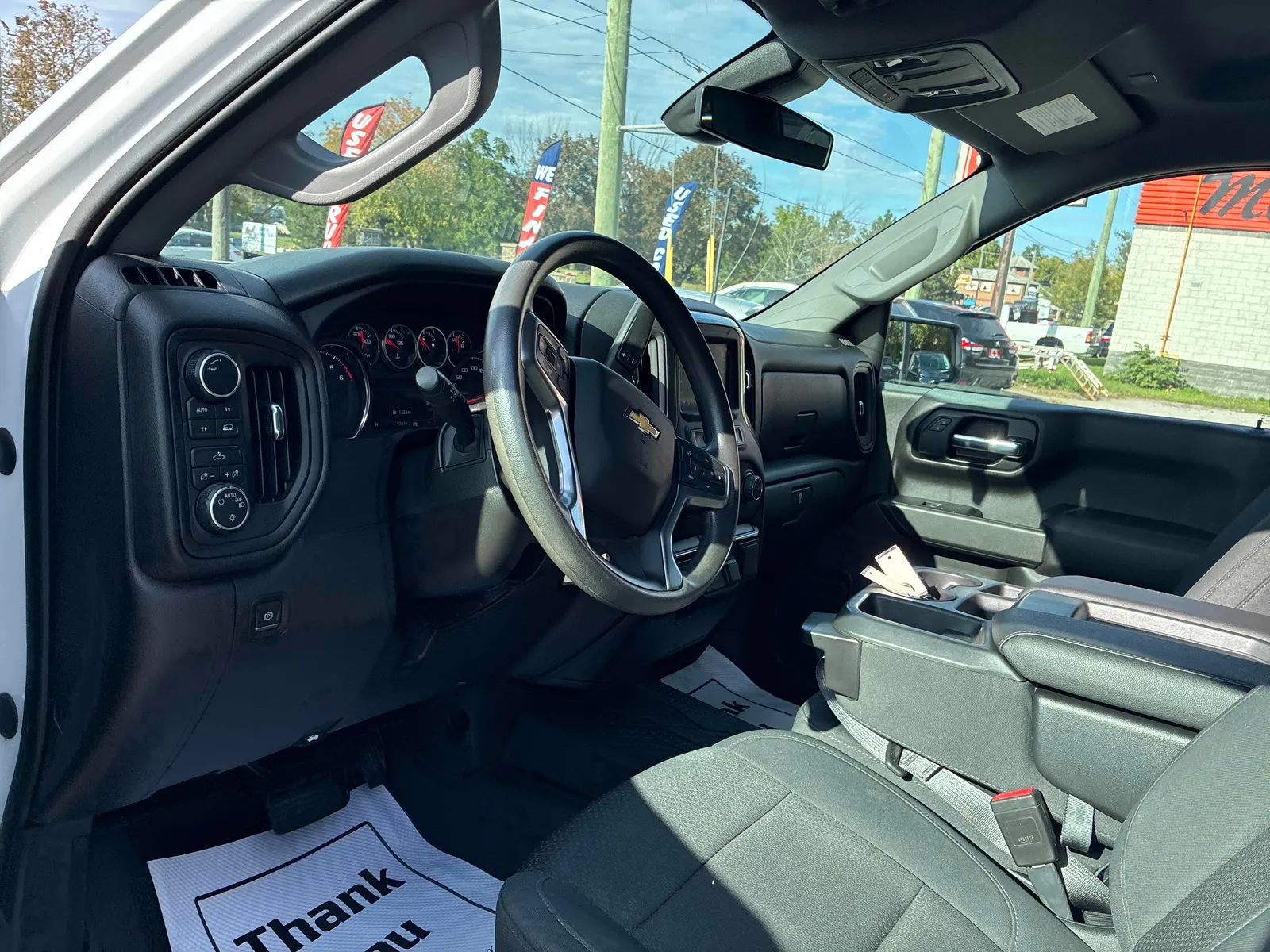 Interior driver side