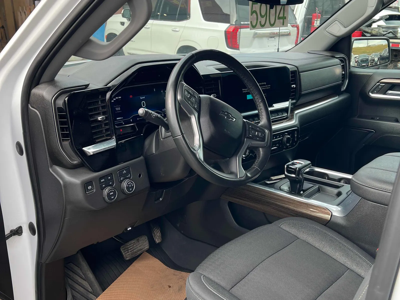 Interior driver side