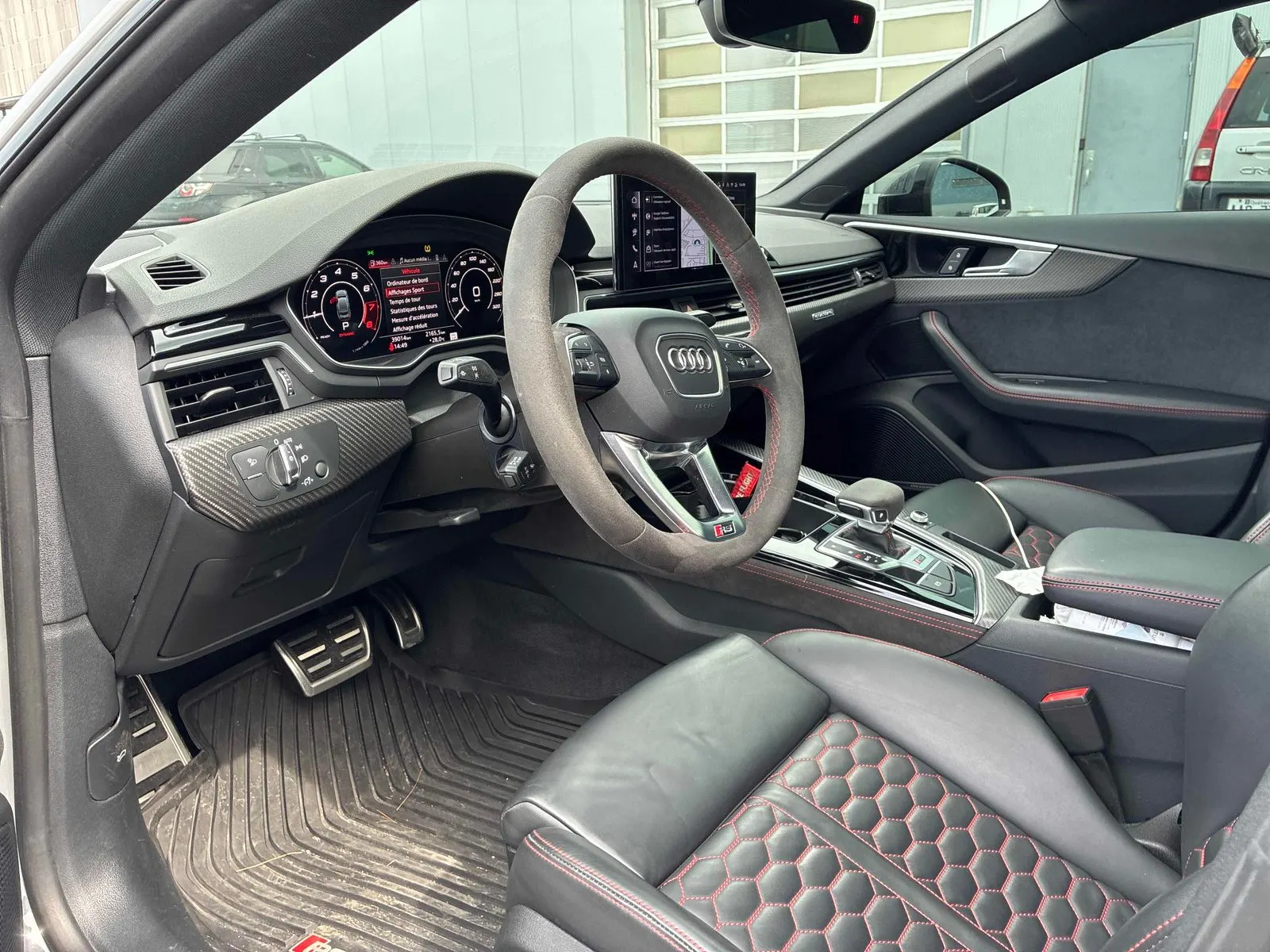 Interior driver side