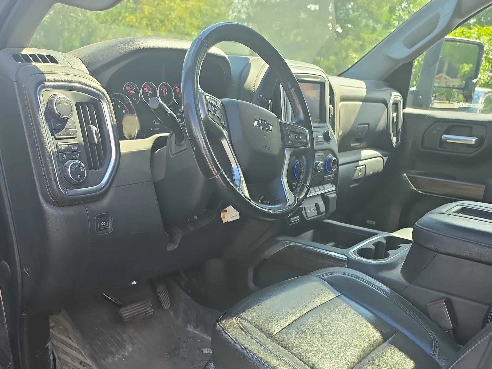 Interior driver side