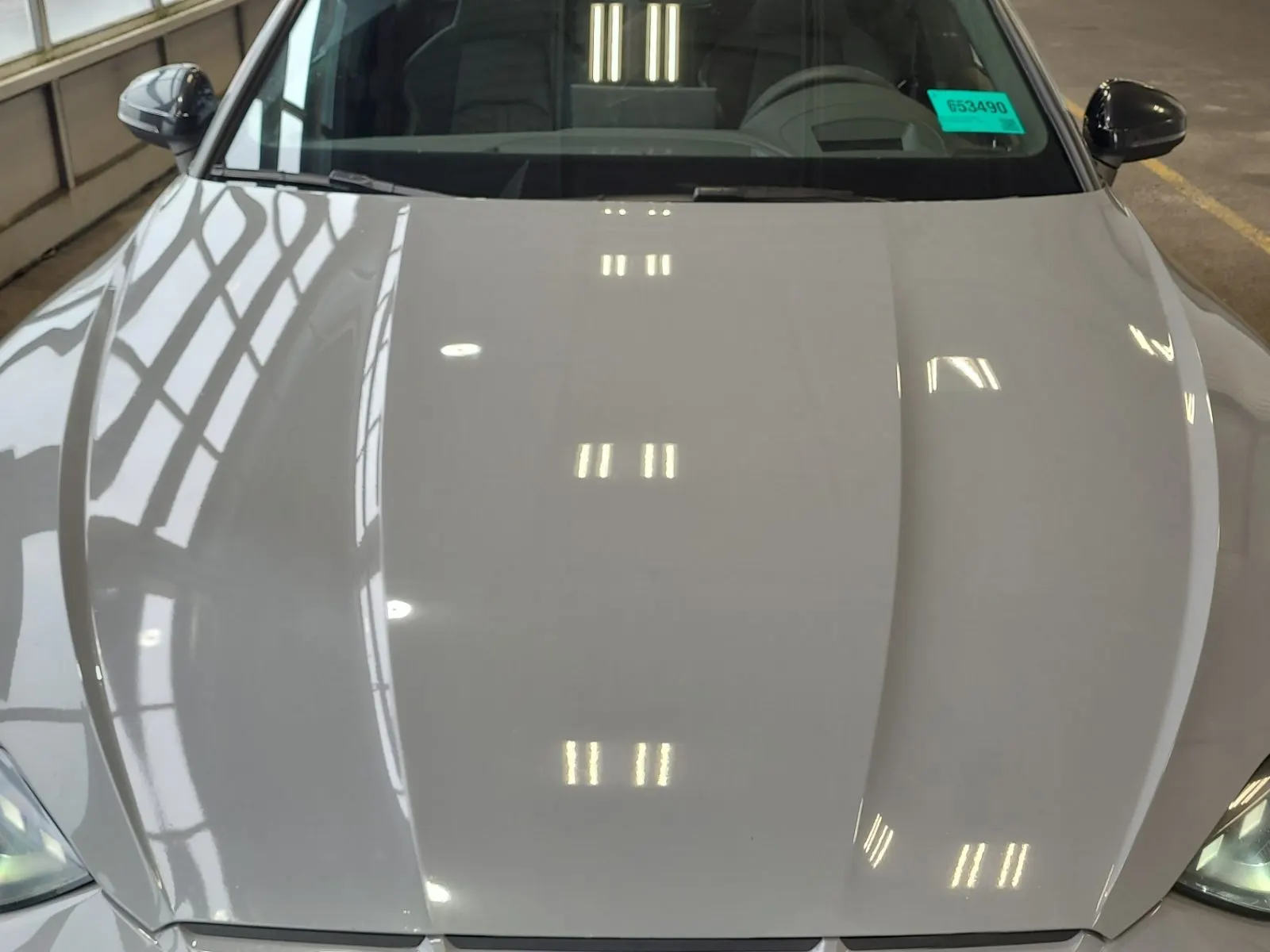 Emission Sticker Photo