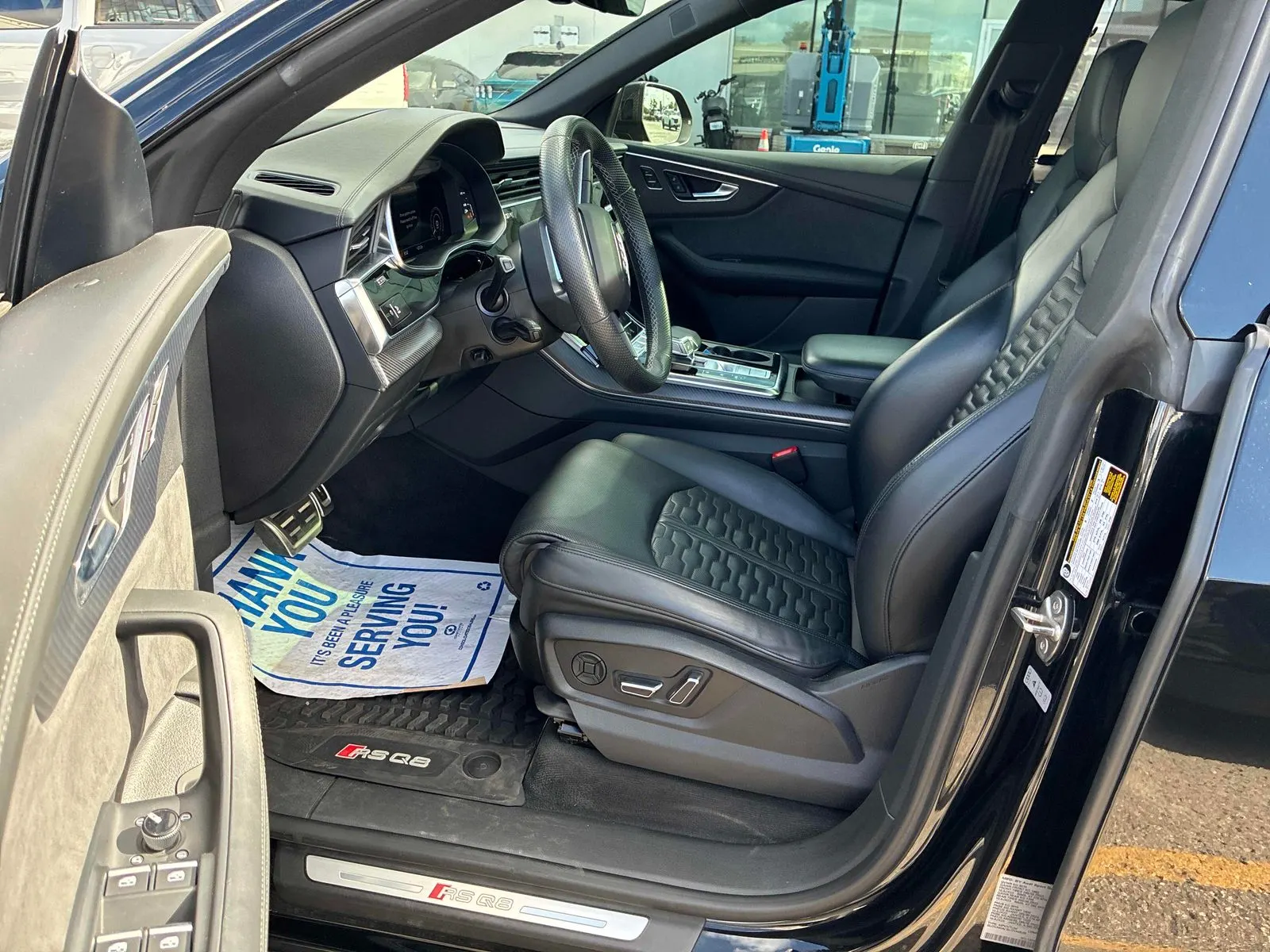 Interior driver side