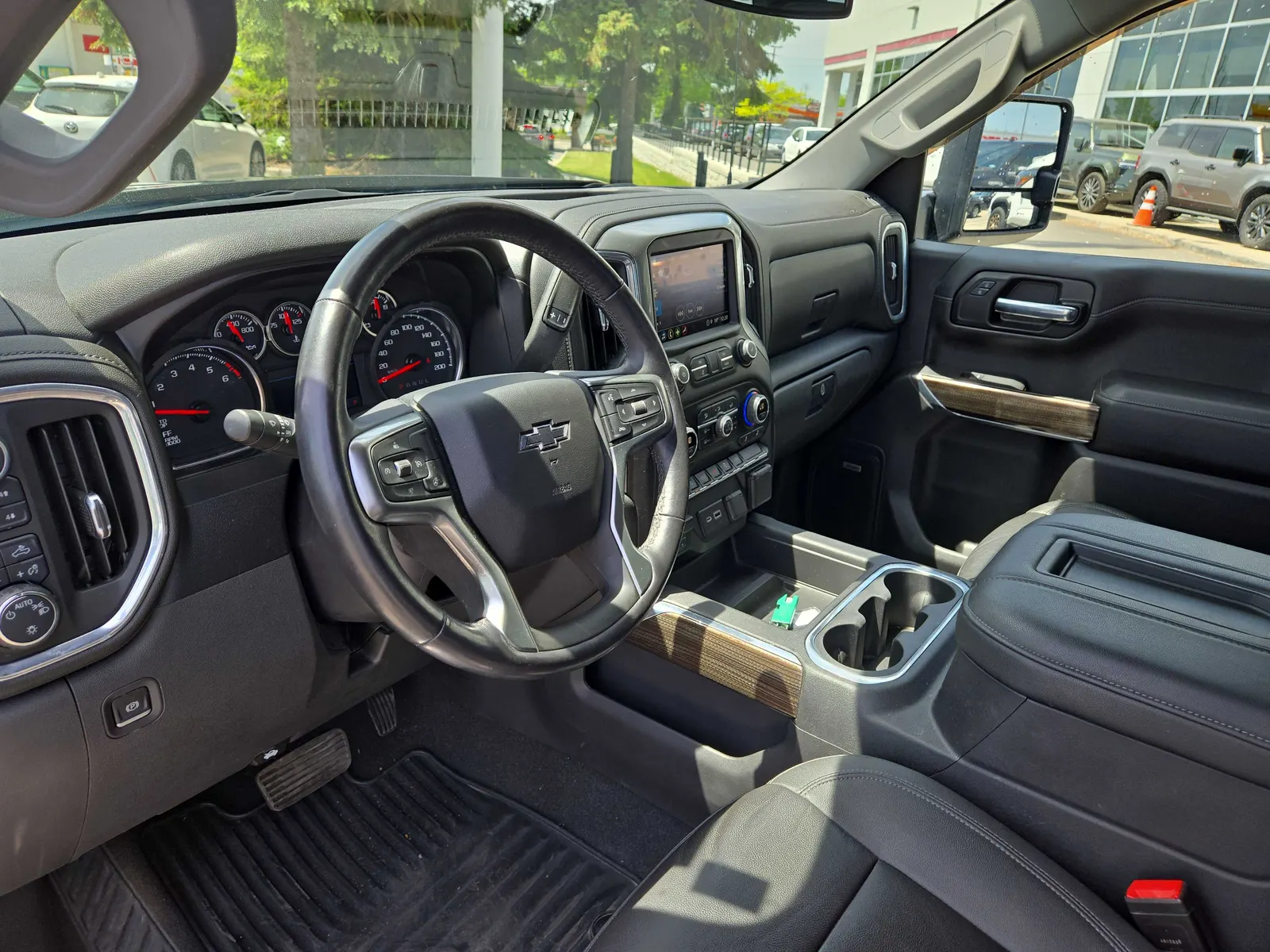 Interior driver side