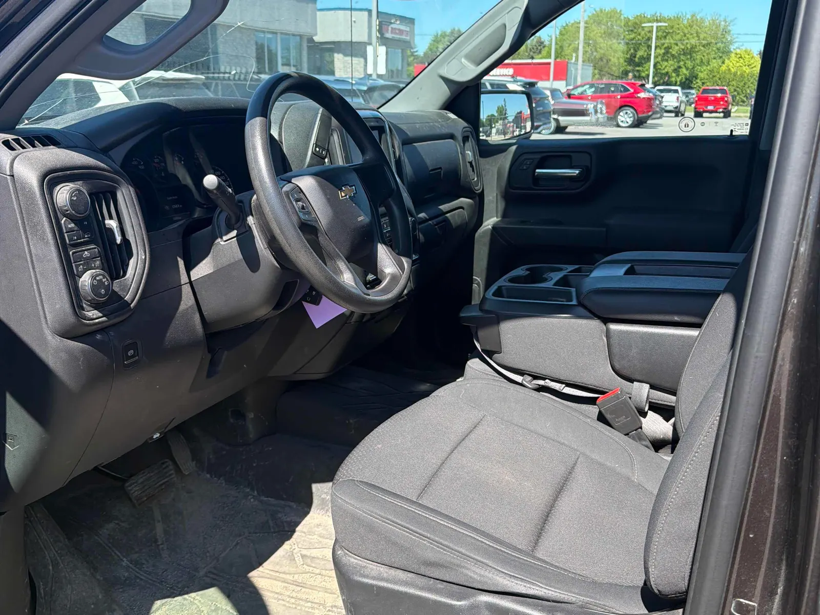 Interior driver side