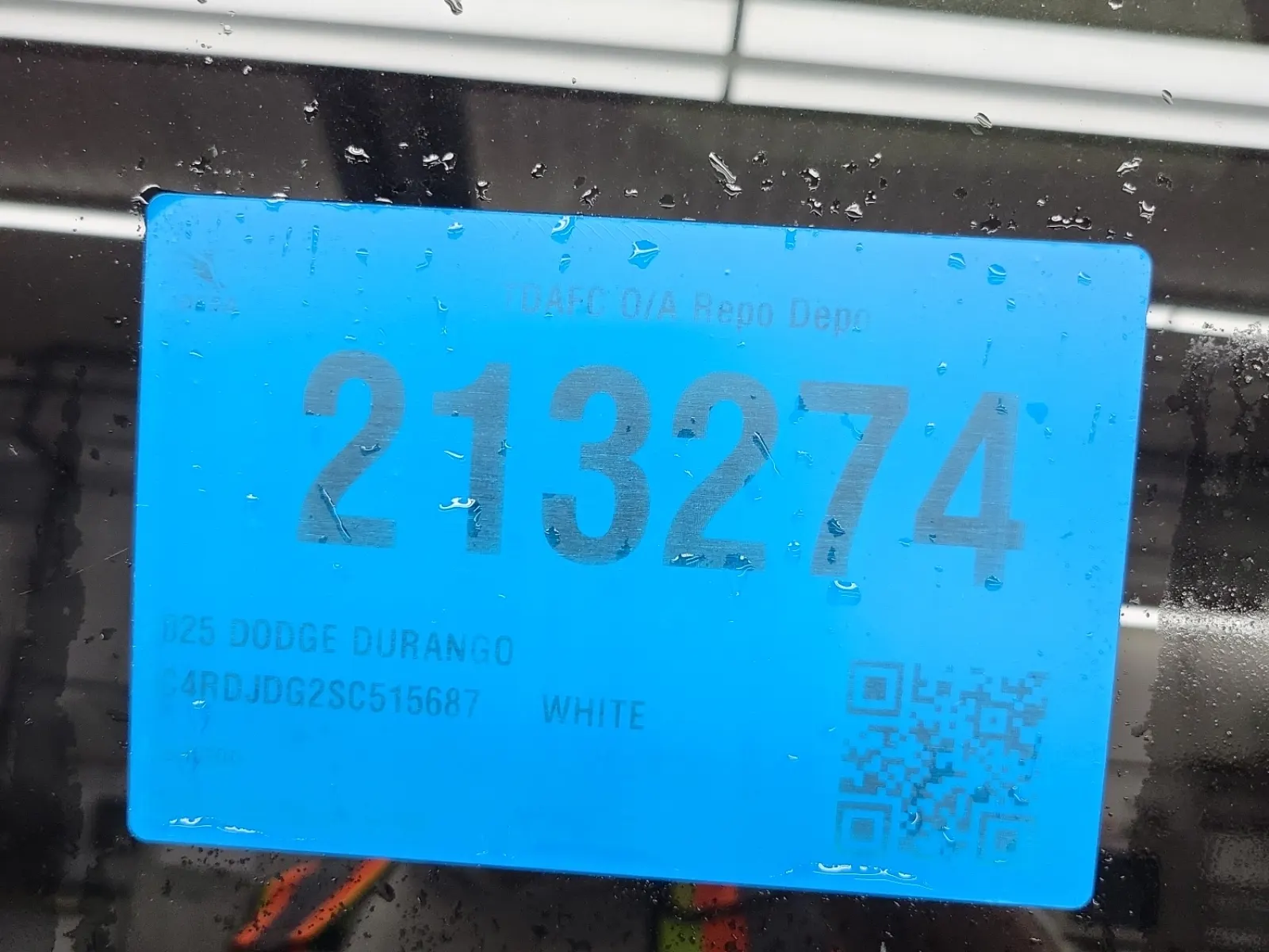 Inventory Label Photo