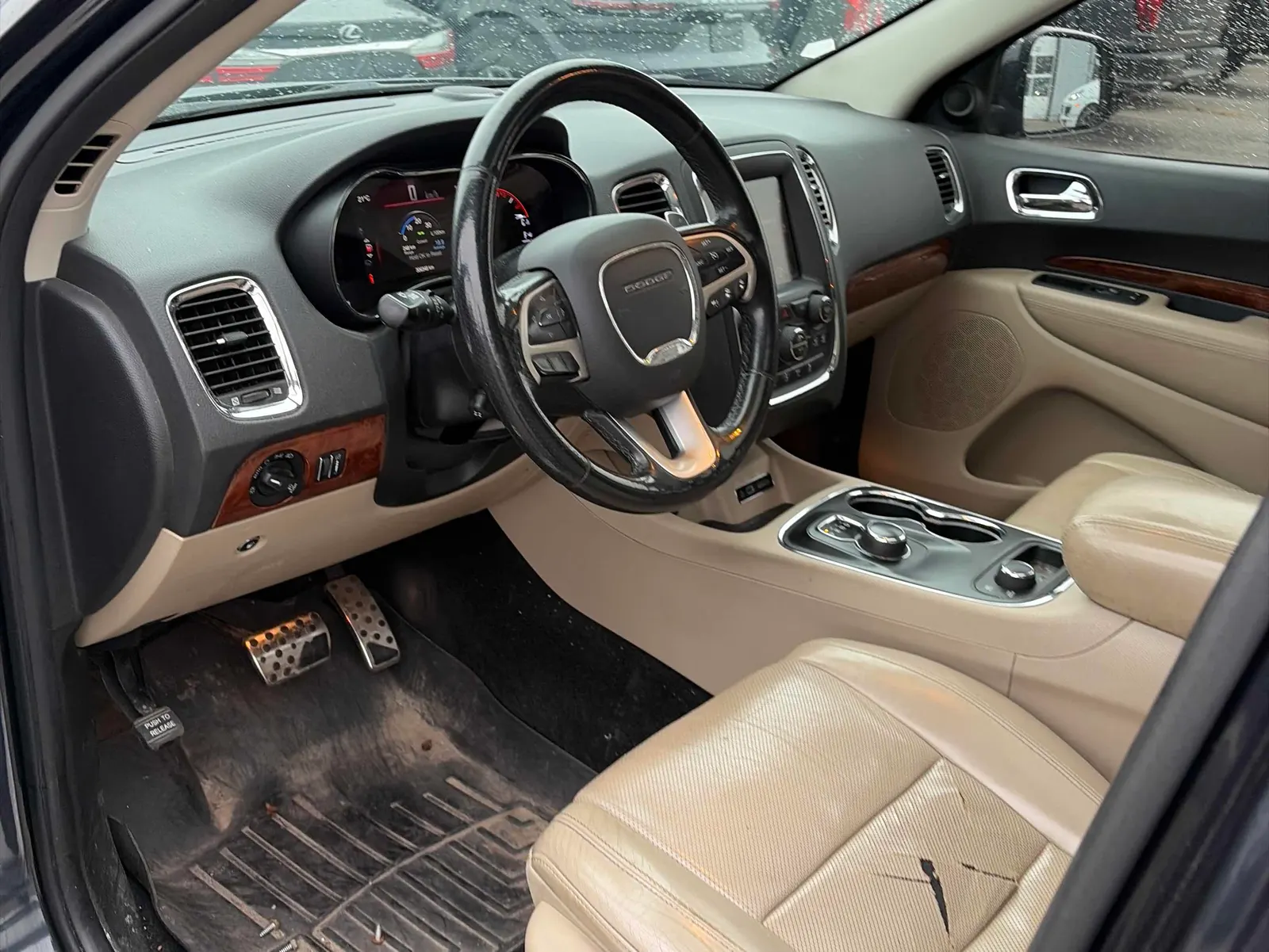 Interior driver side
