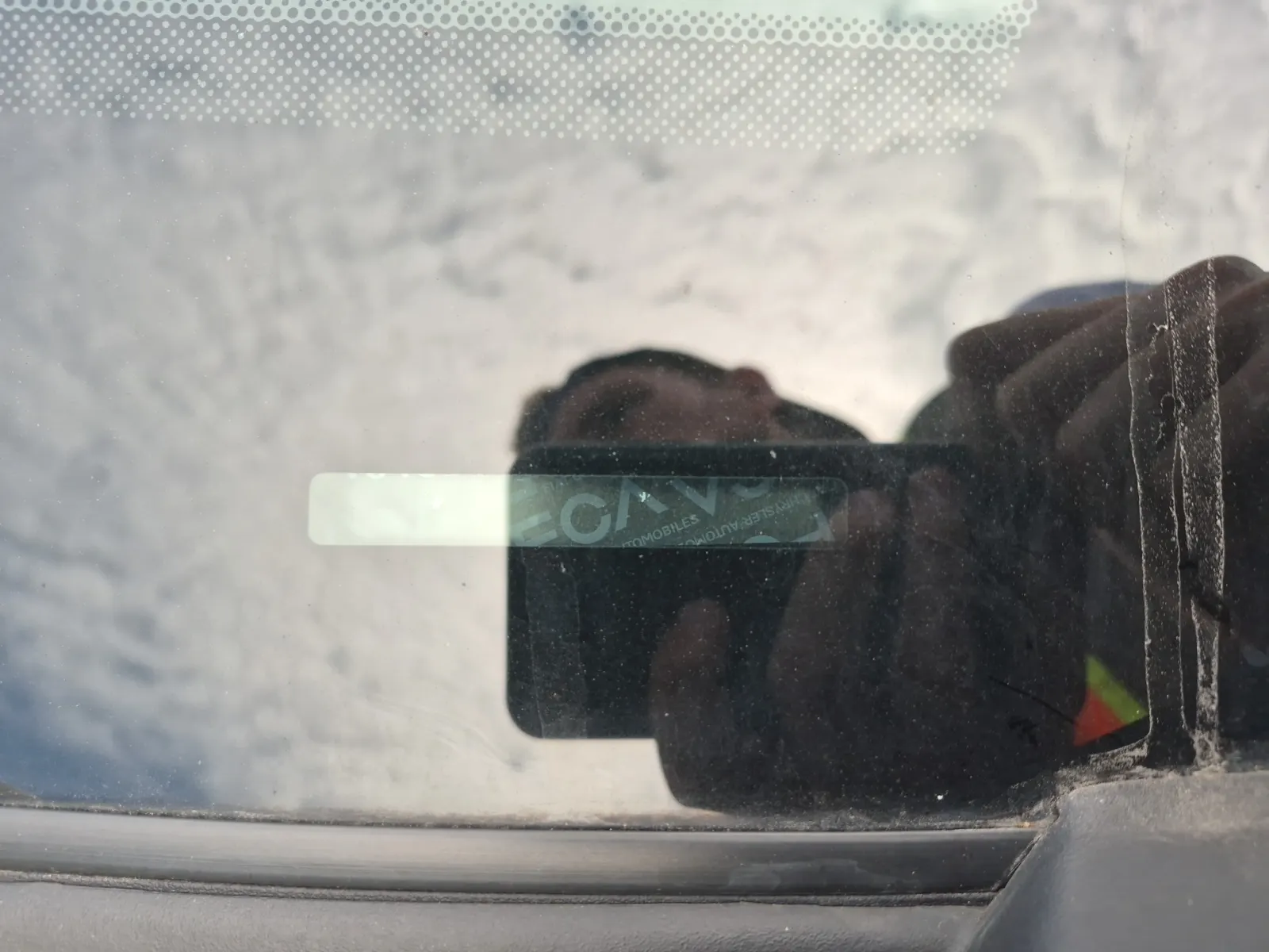 Dash VIN Plate Photo