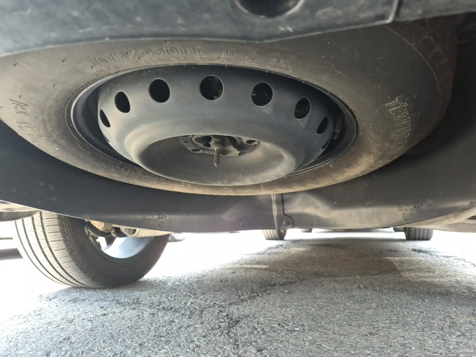 Spare Tire & Wheel Photo