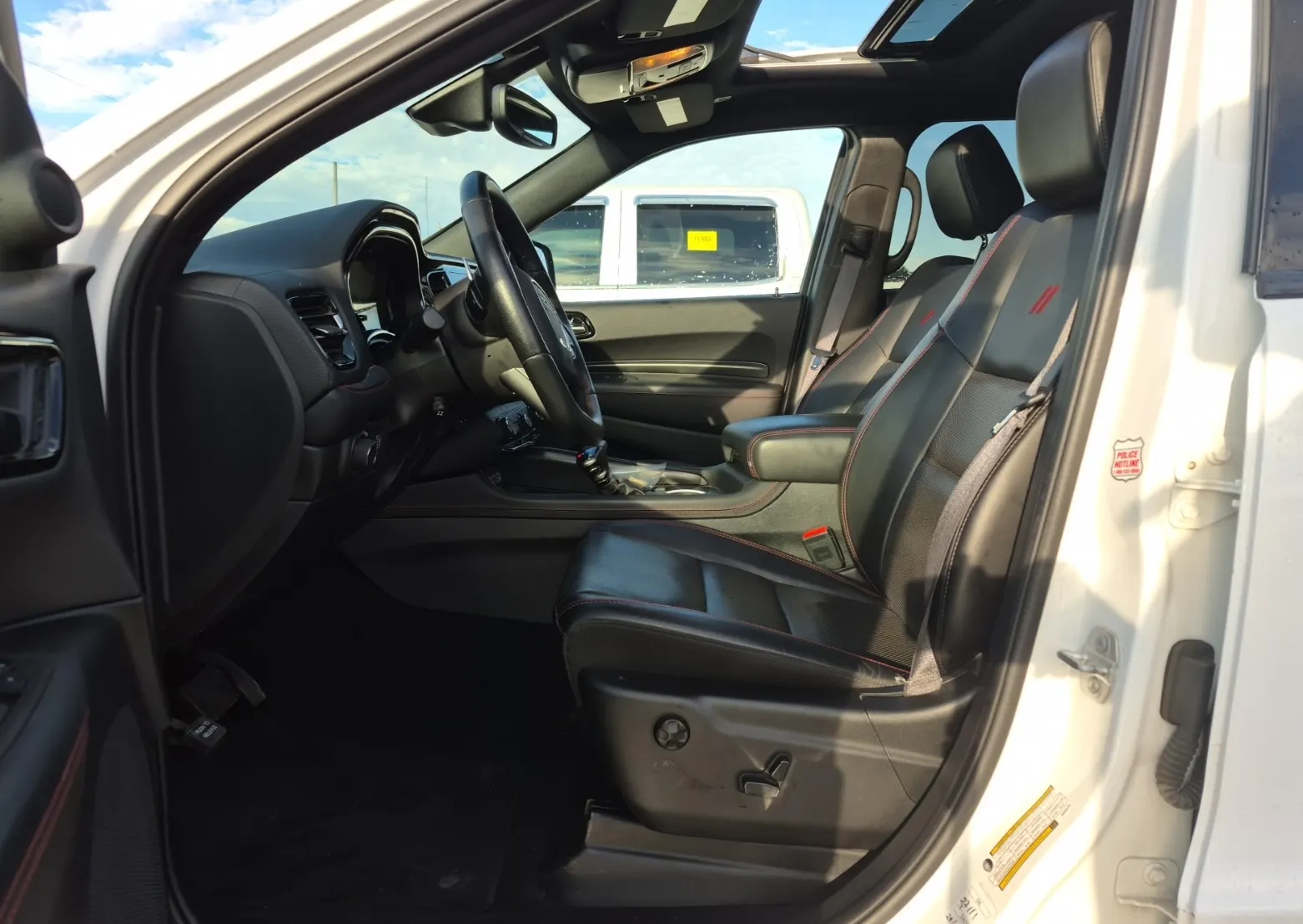 Interior driver side