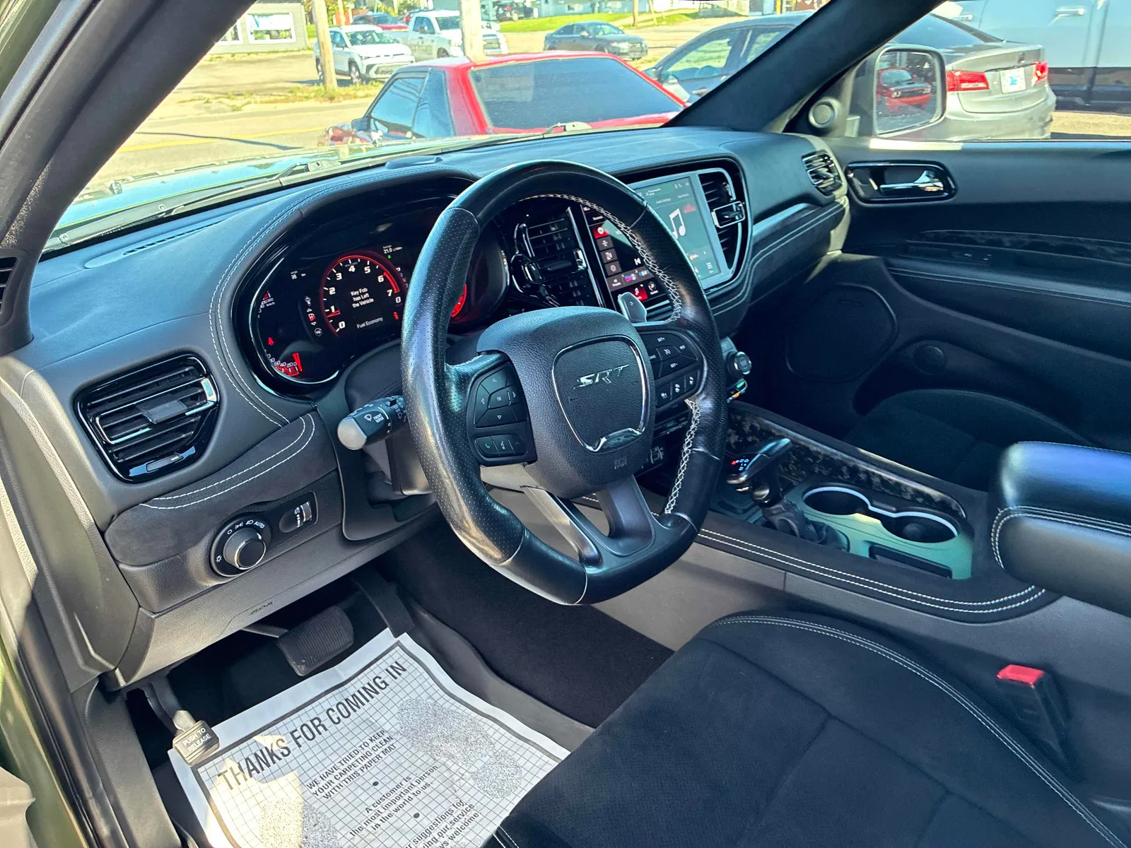 Interior driver side