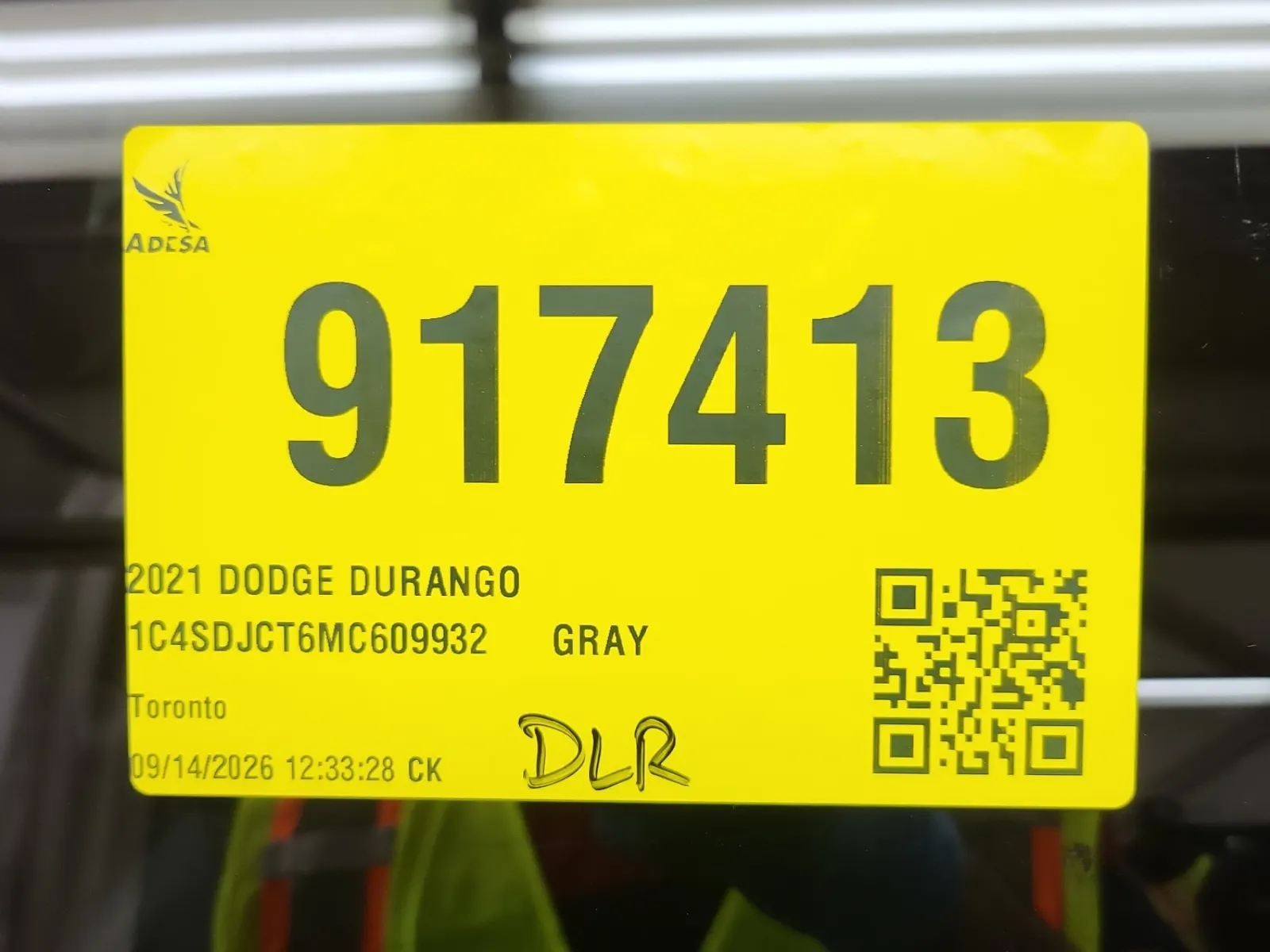 Inventory Label Photo