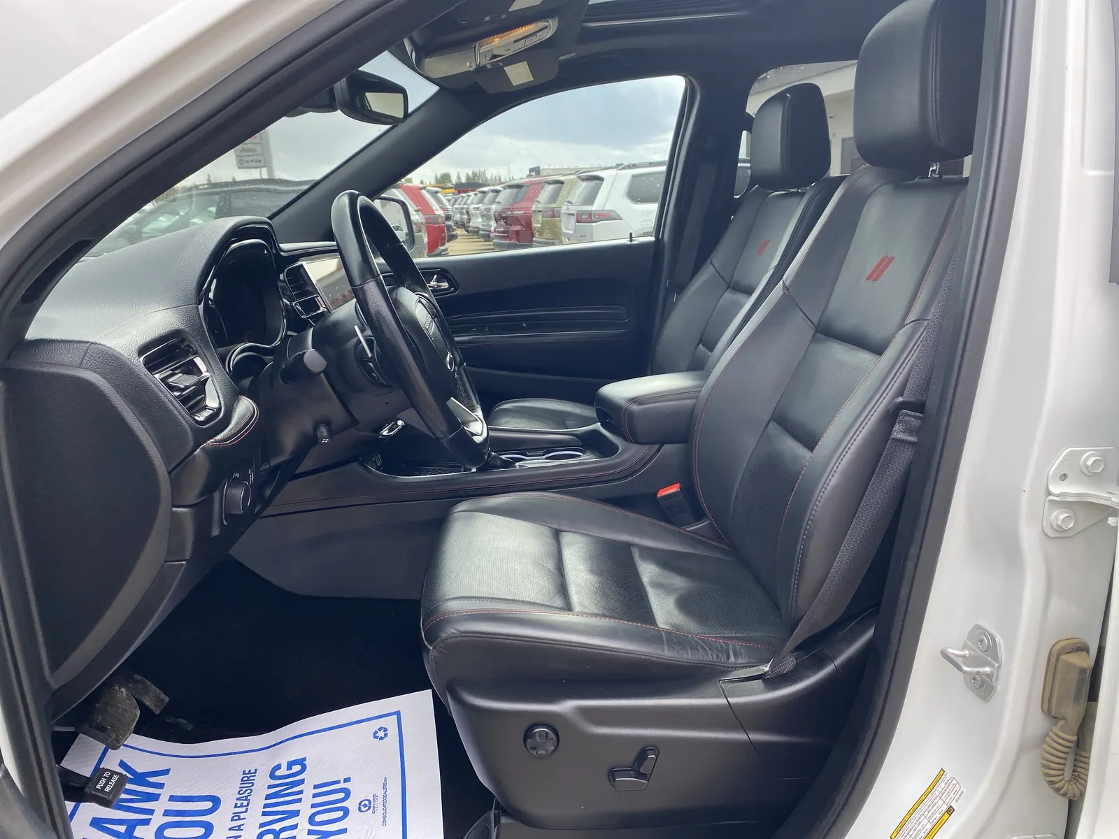 Interior driver side