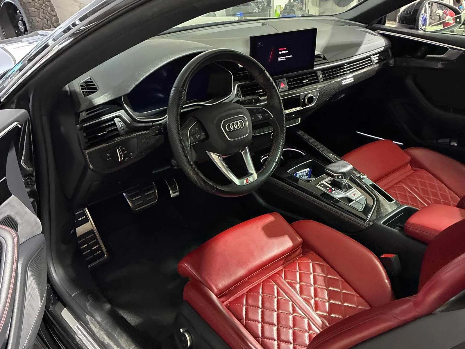 Interior driver side