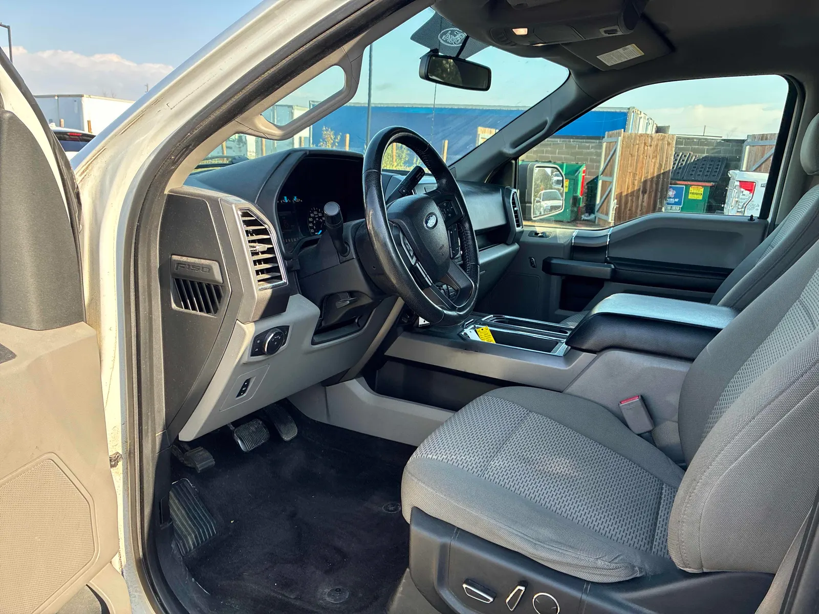 Interior driver side