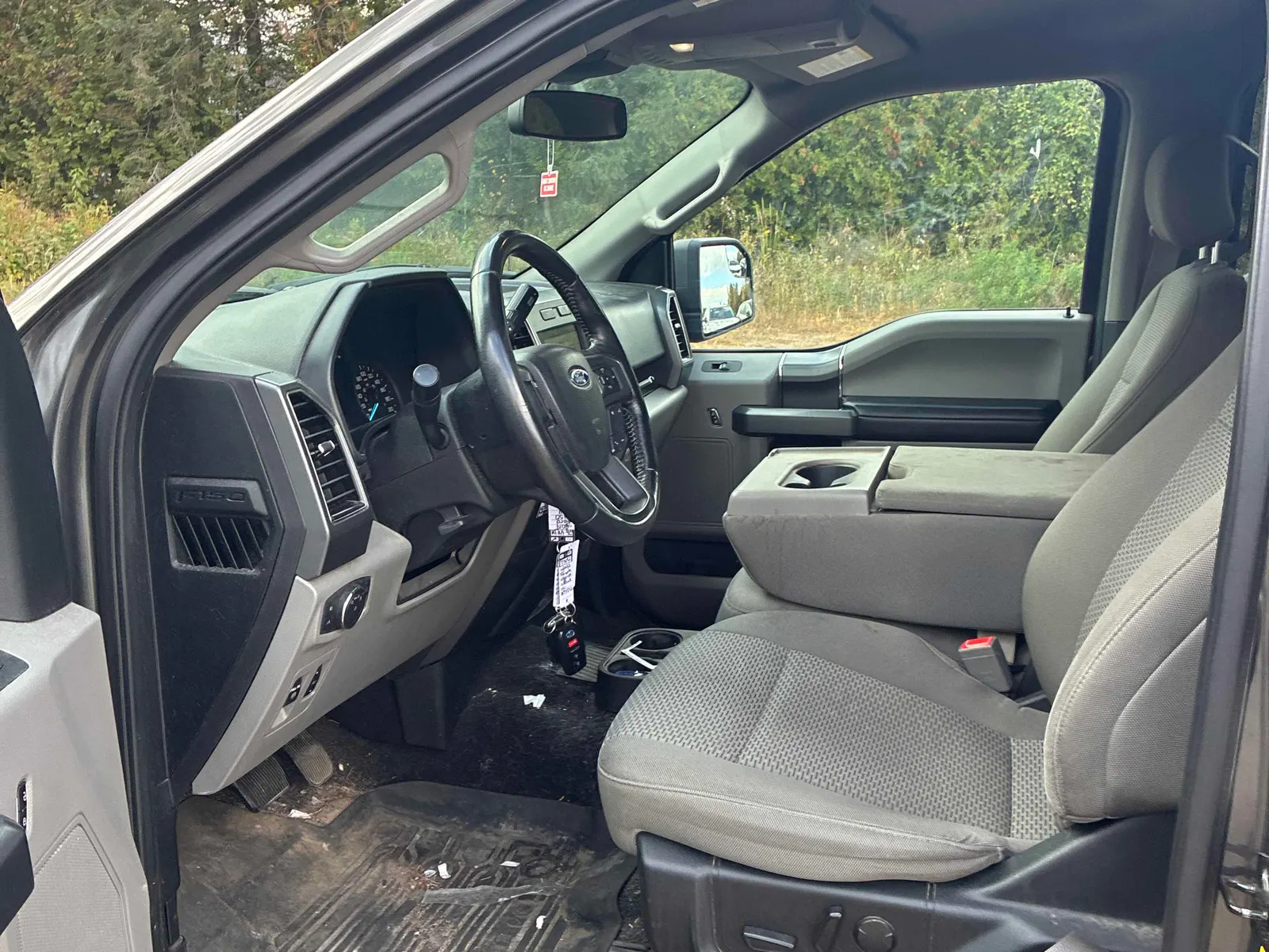 Interior driver side