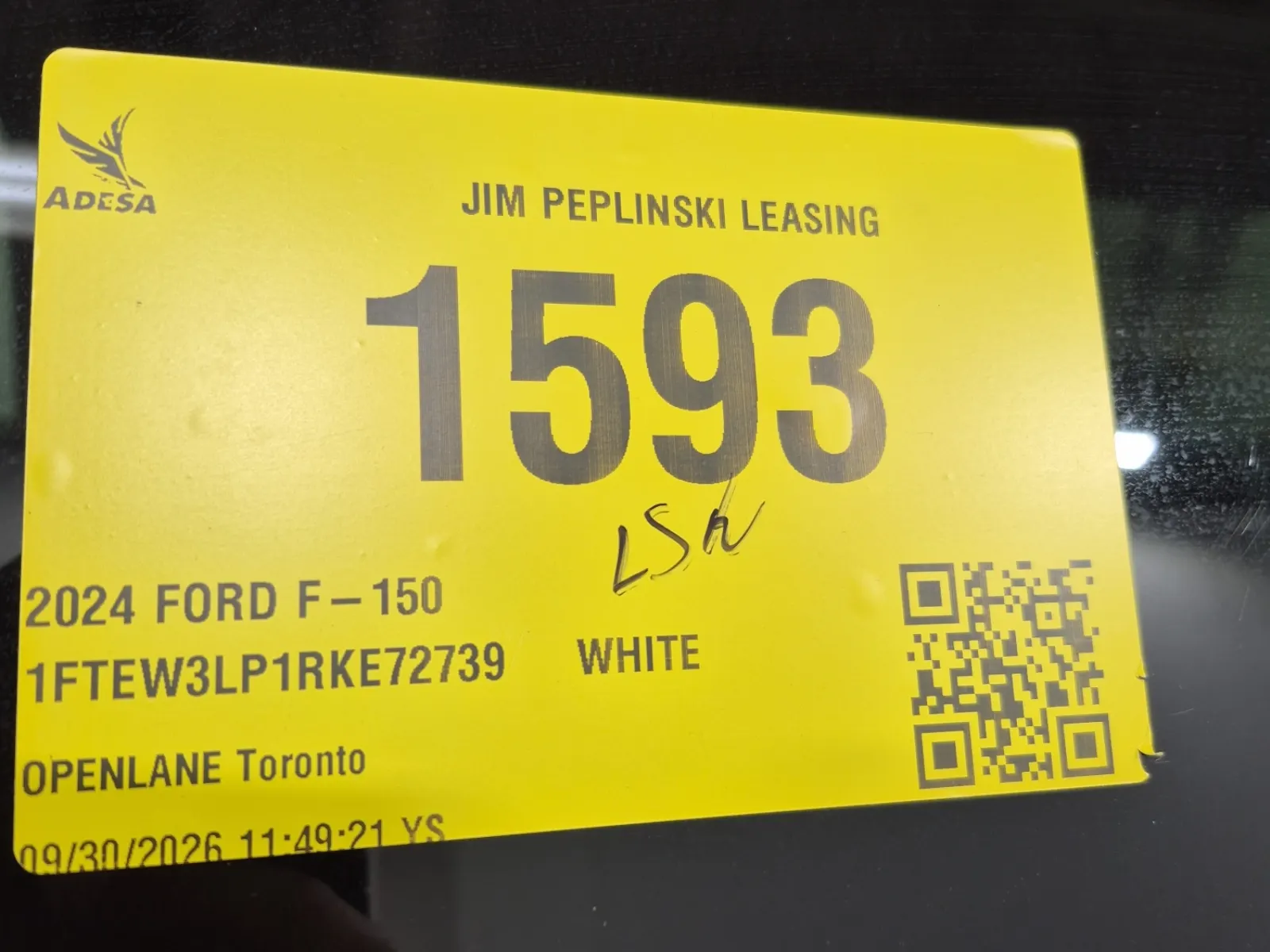 Inventory Label Photo