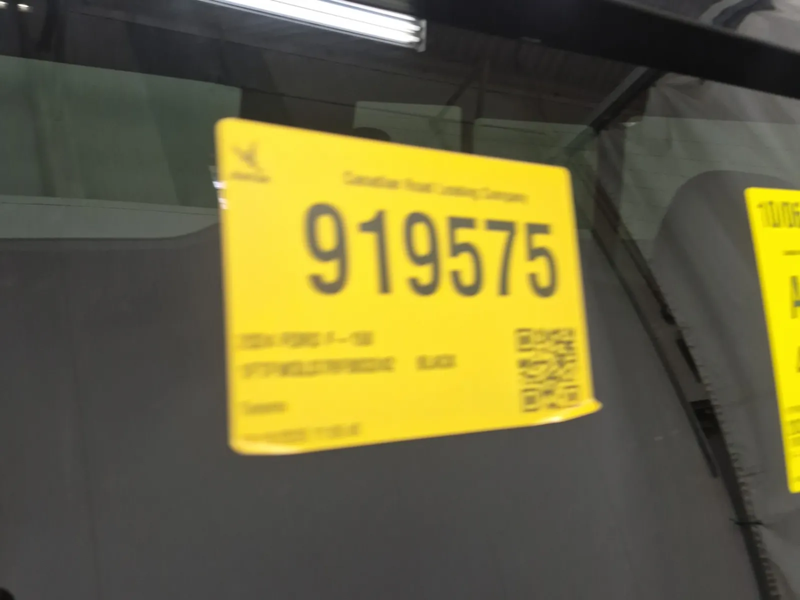 Inventory Label Photo