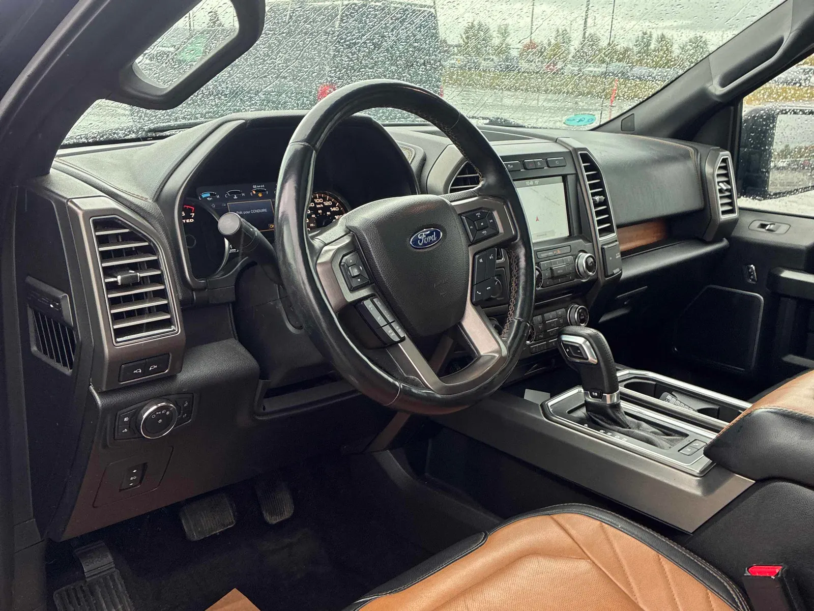 Interior driver side