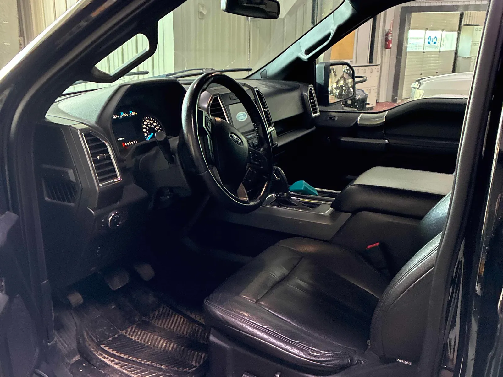 Interior driver side